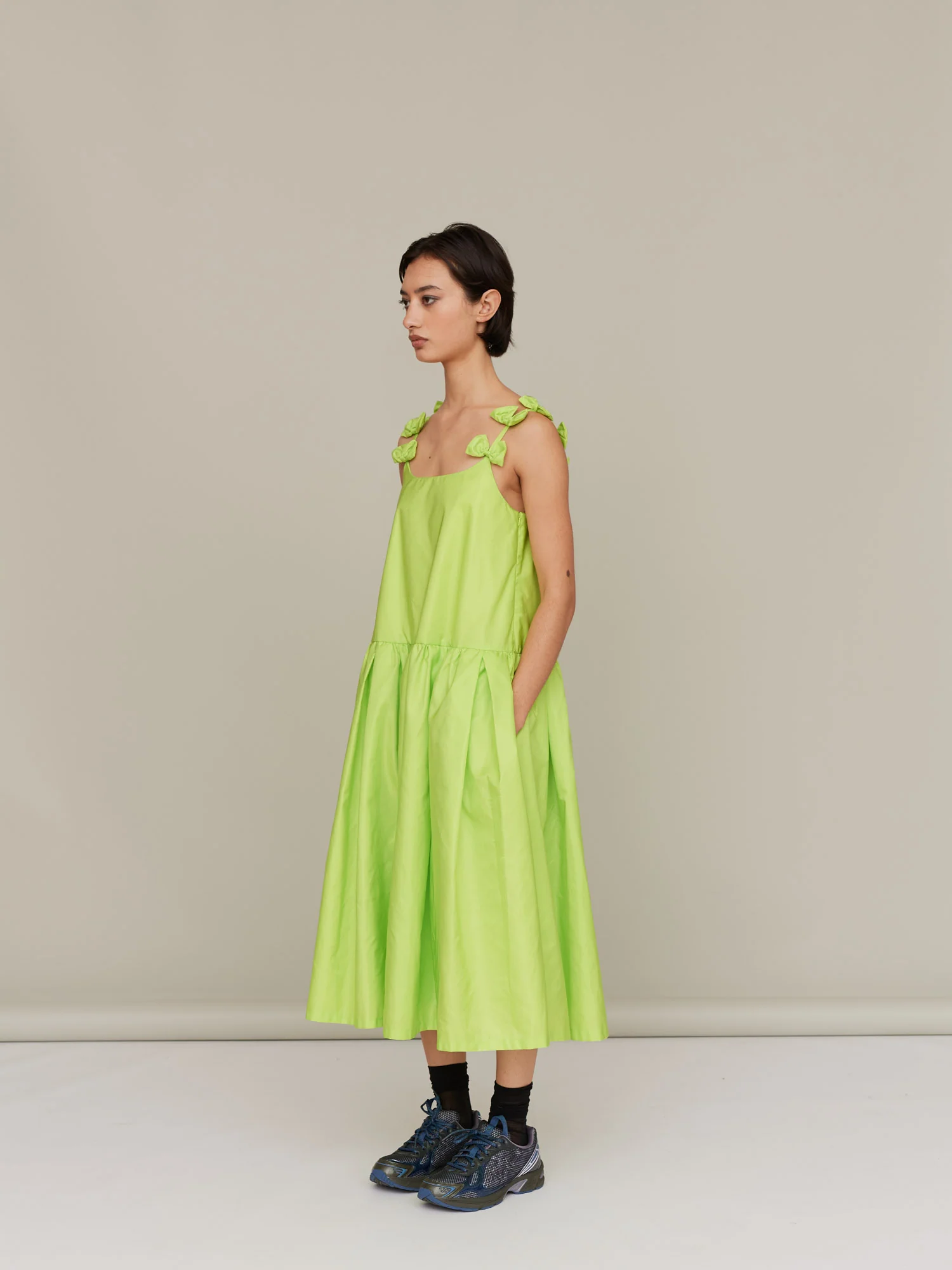 G.E.M Acid Lime Party Dress - Image 3