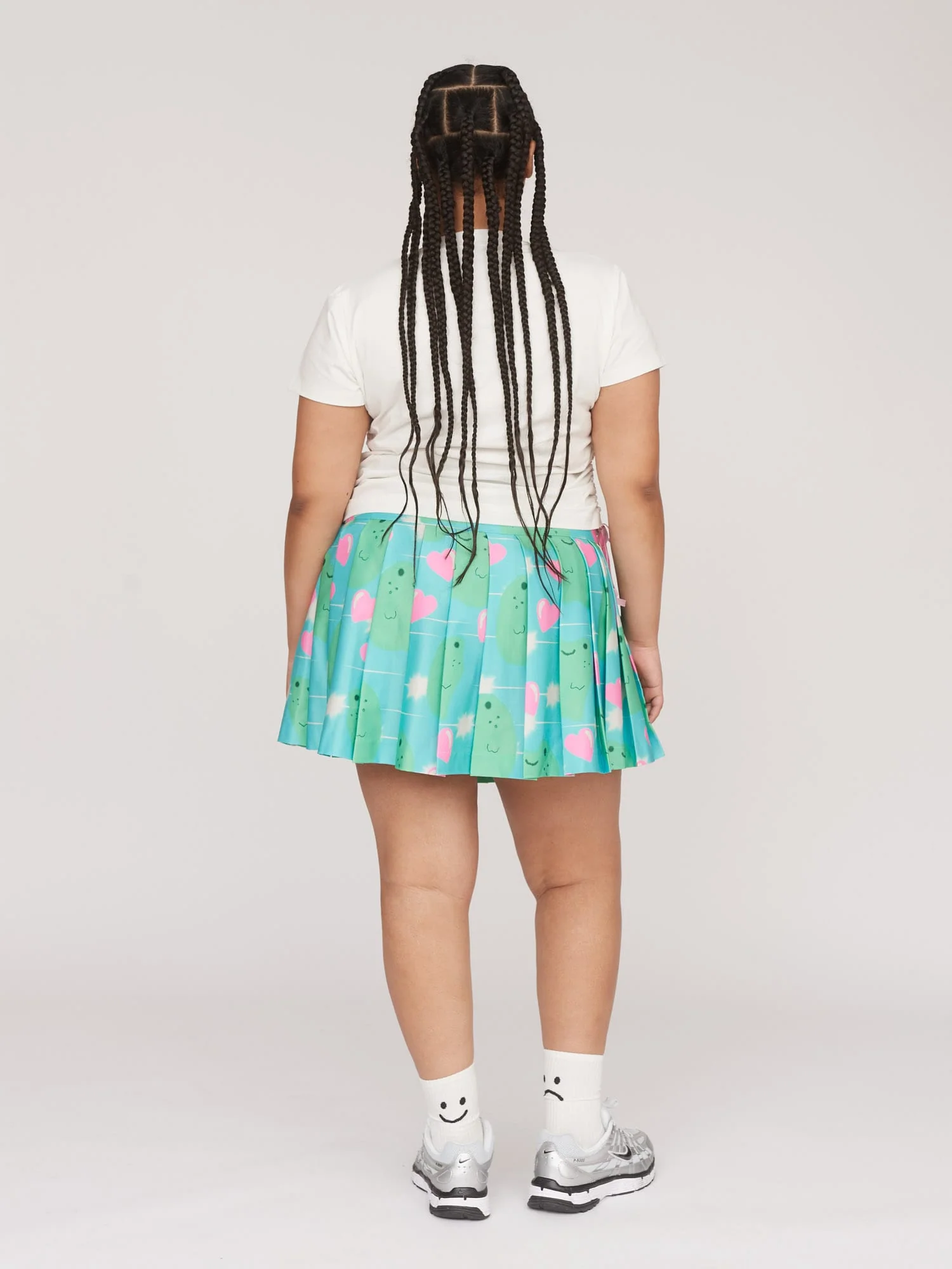Across The Pond Pleated Mini Skirt - Image 3
