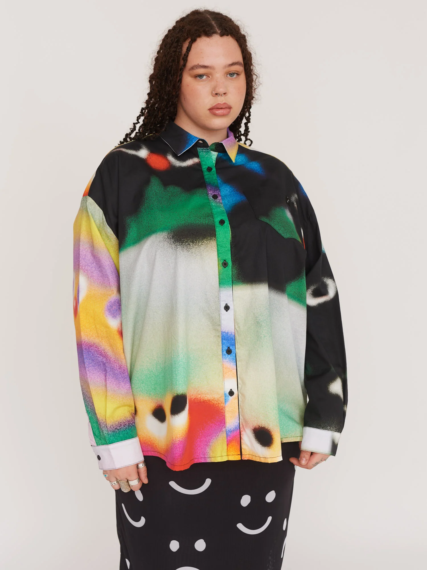 Airbrush Garden Shirt - Image 4