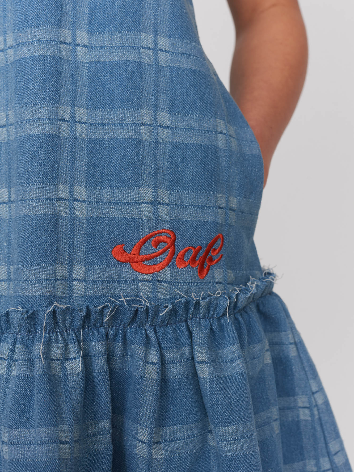 All Inclusive Denim Dress - Image 4