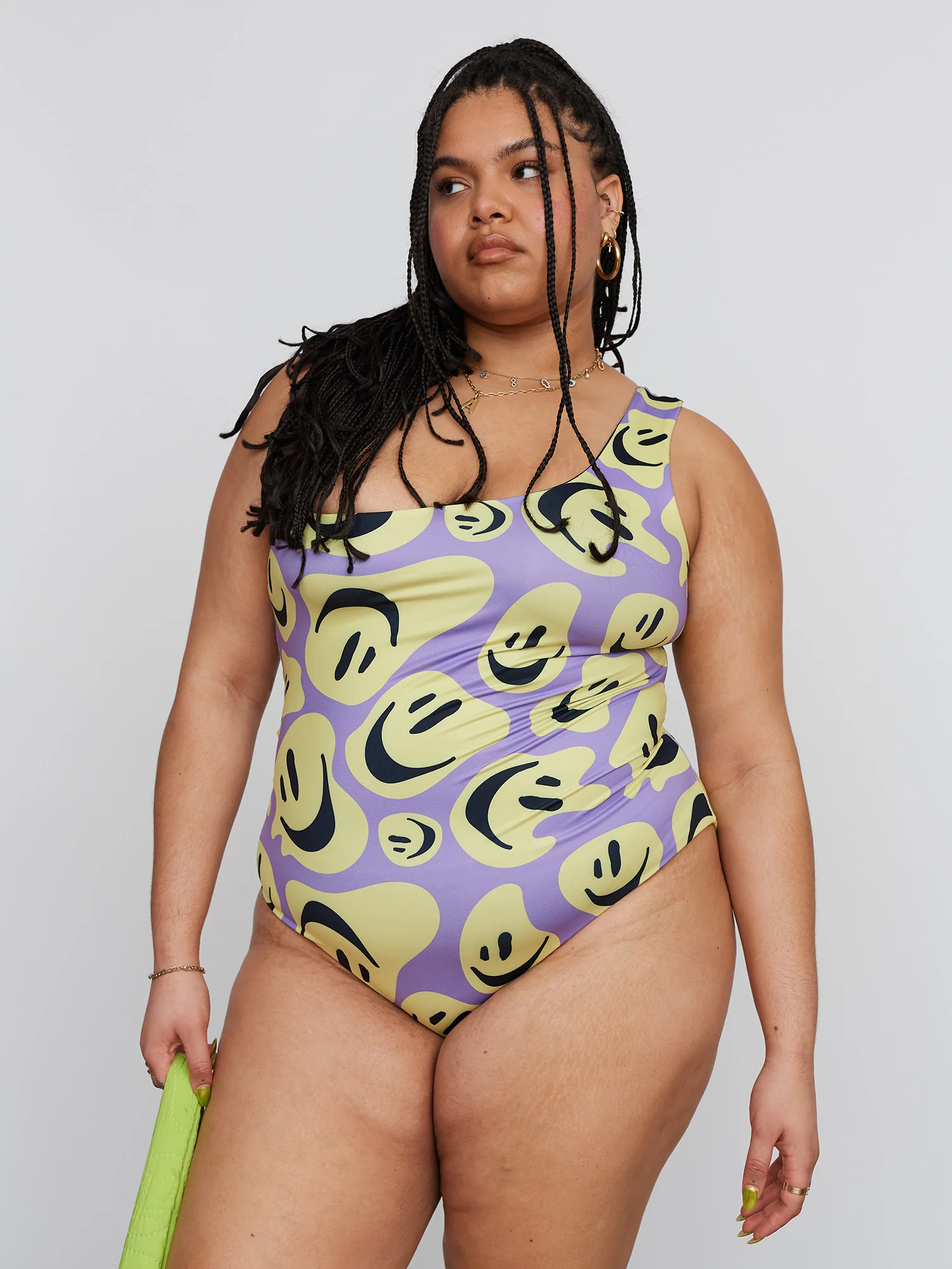 All Smiles One Shoulder Swimsuit - Image 2