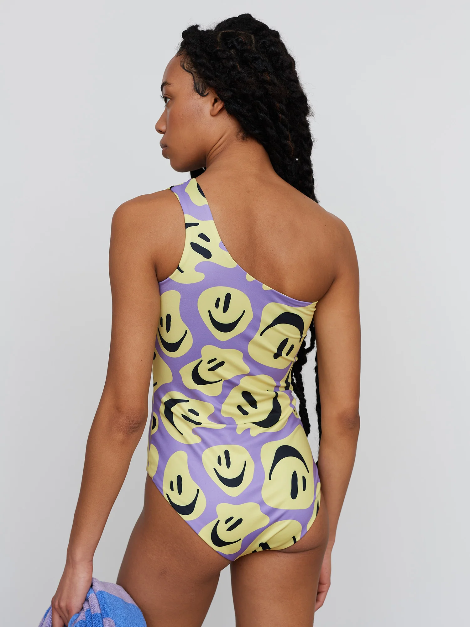 All Smiles One Shoulder Swimsuit - Image 4