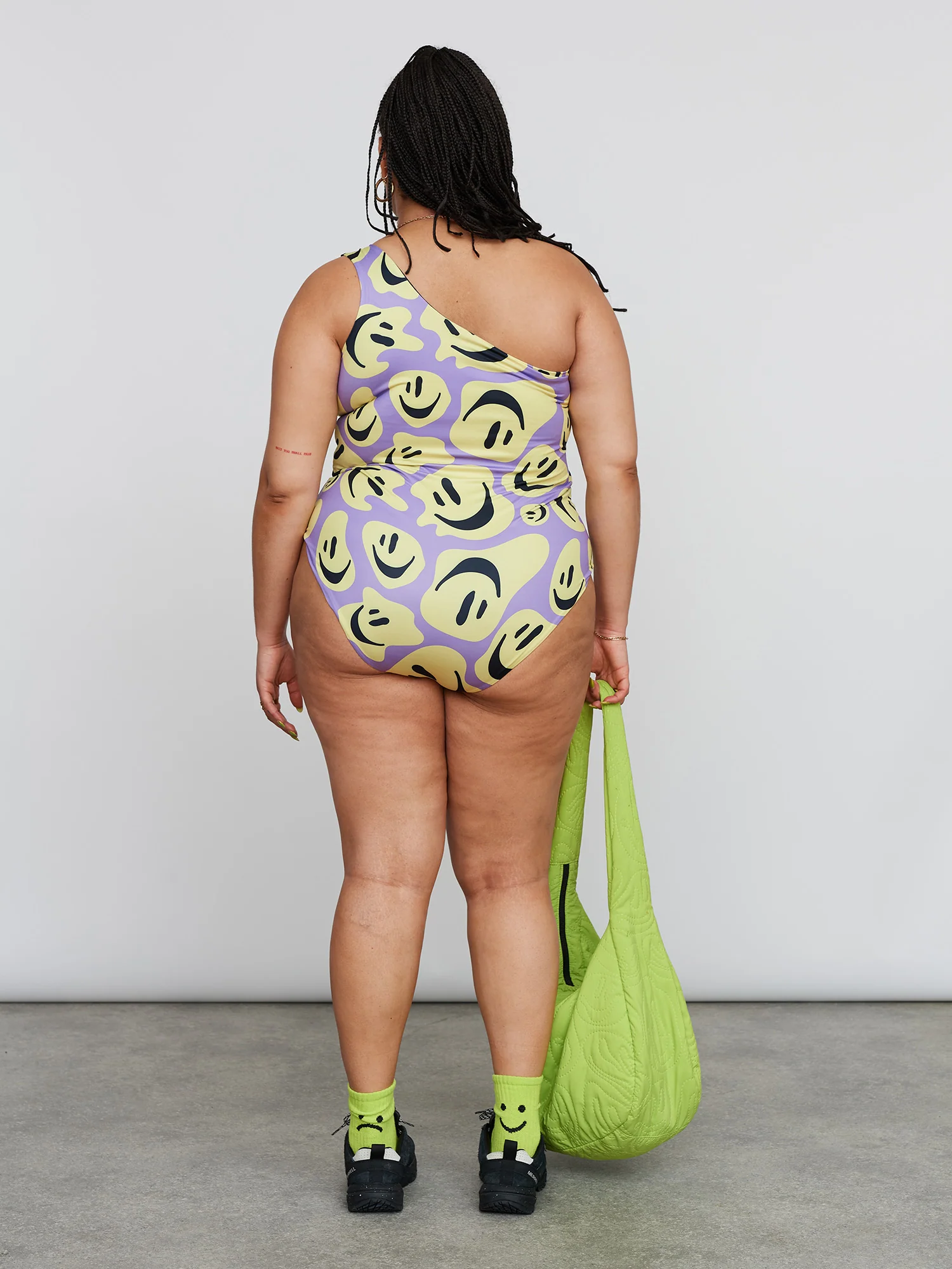 All Smiles One Shoulder Swimsuit - Image 6