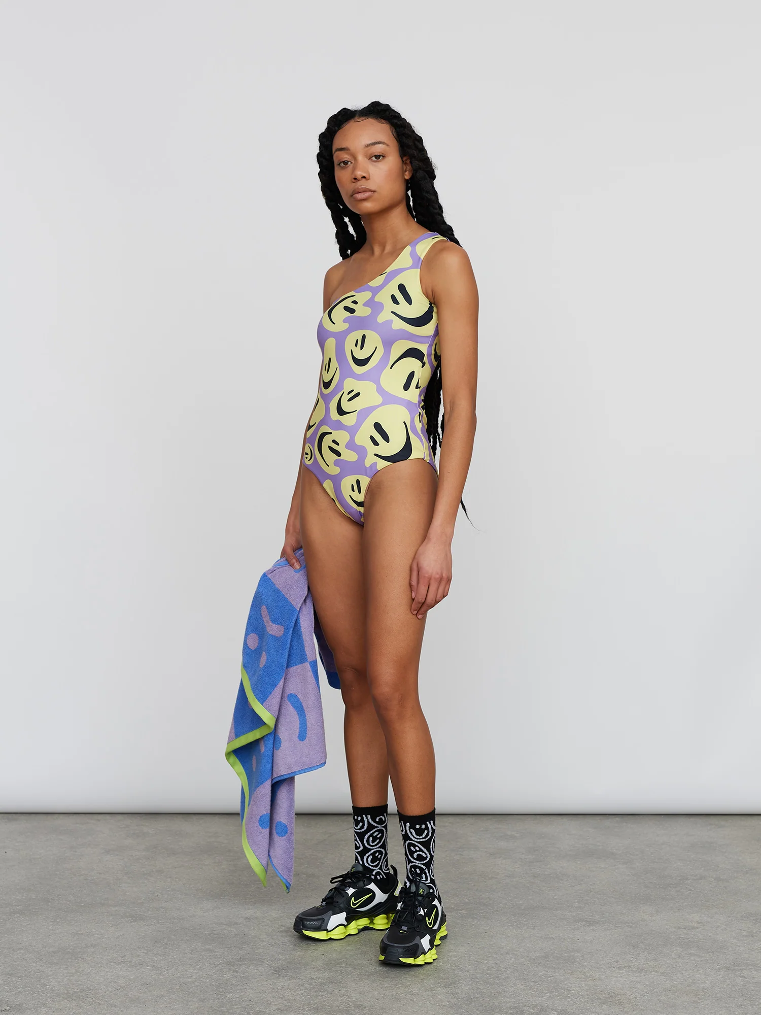 All Smiles One Shoulder Swimsuit - Image 7