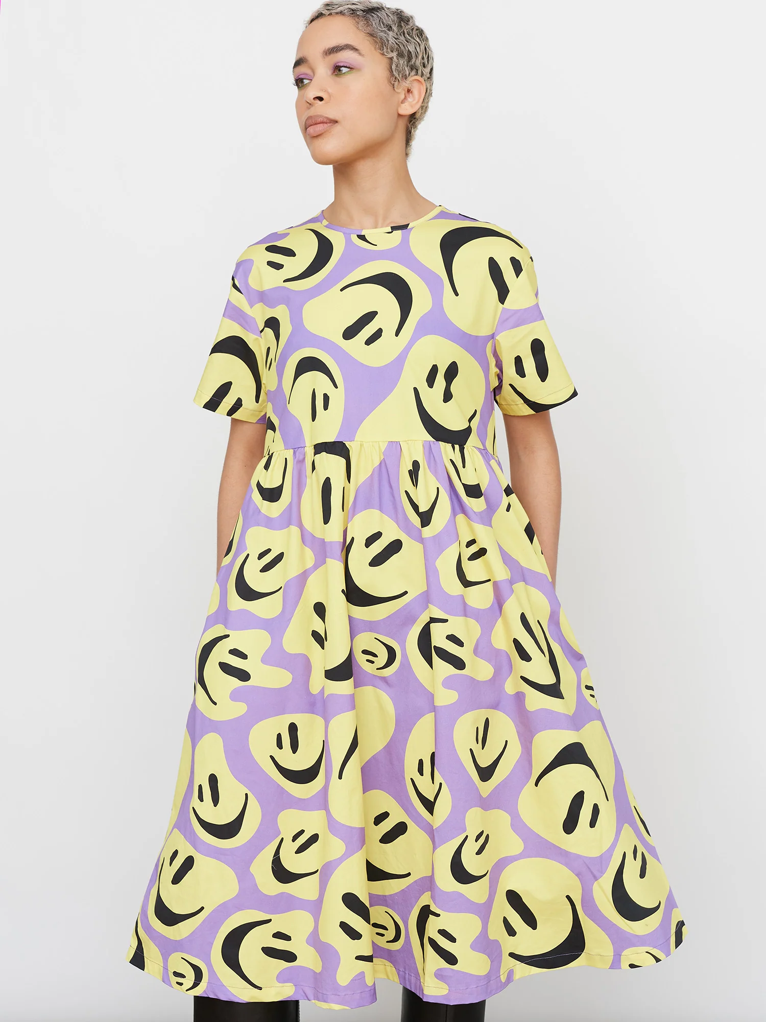 All The Smiles Smock Dress - Image 6