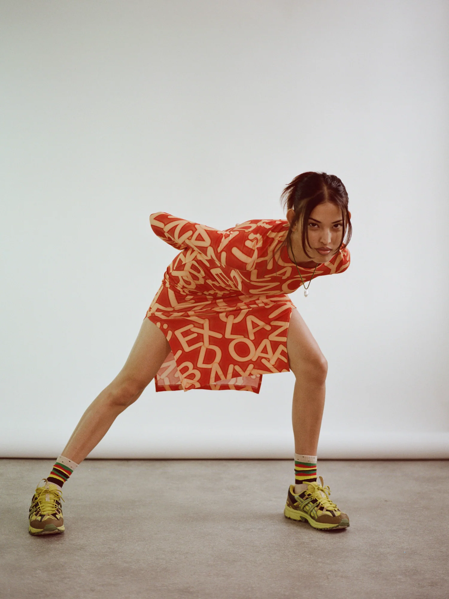 Alphabetti Fitted Dress - Image 2