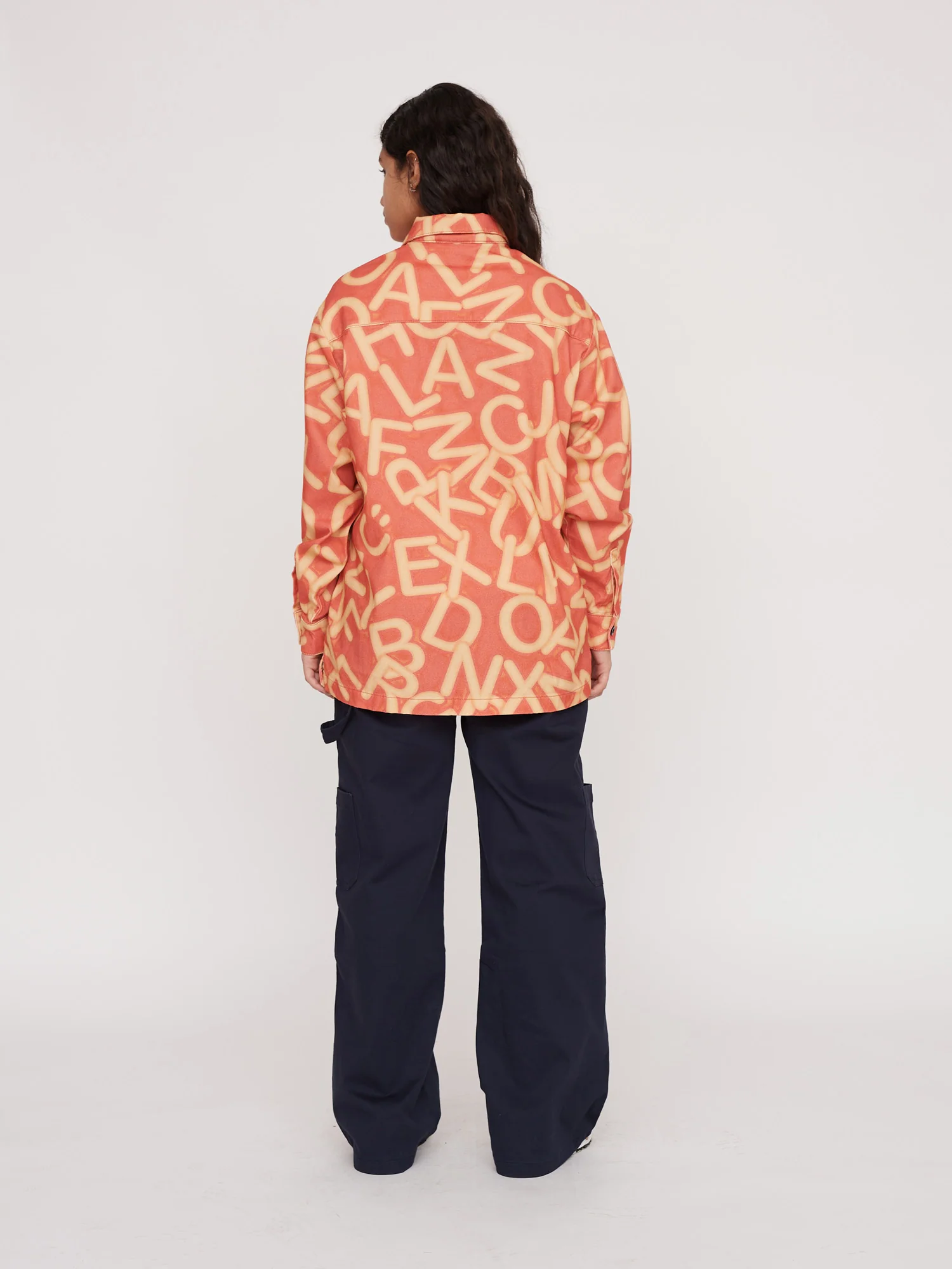 Alphabetti Smock Overshirt - Image 4