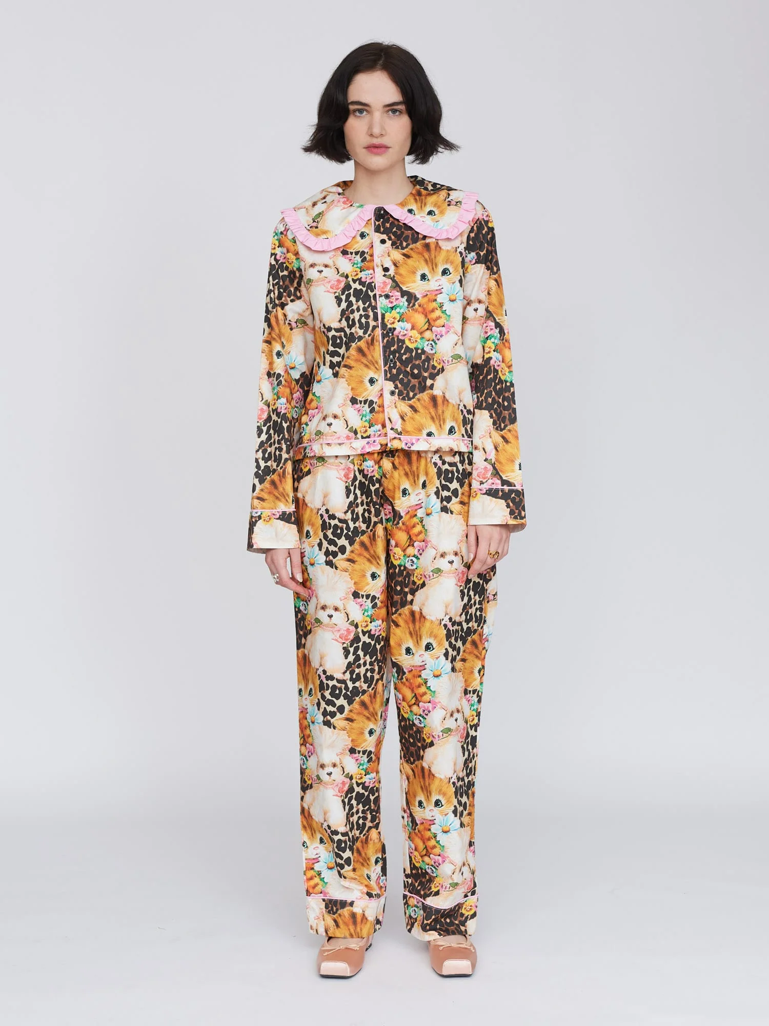 Animal Picnic Pyjama Shirt