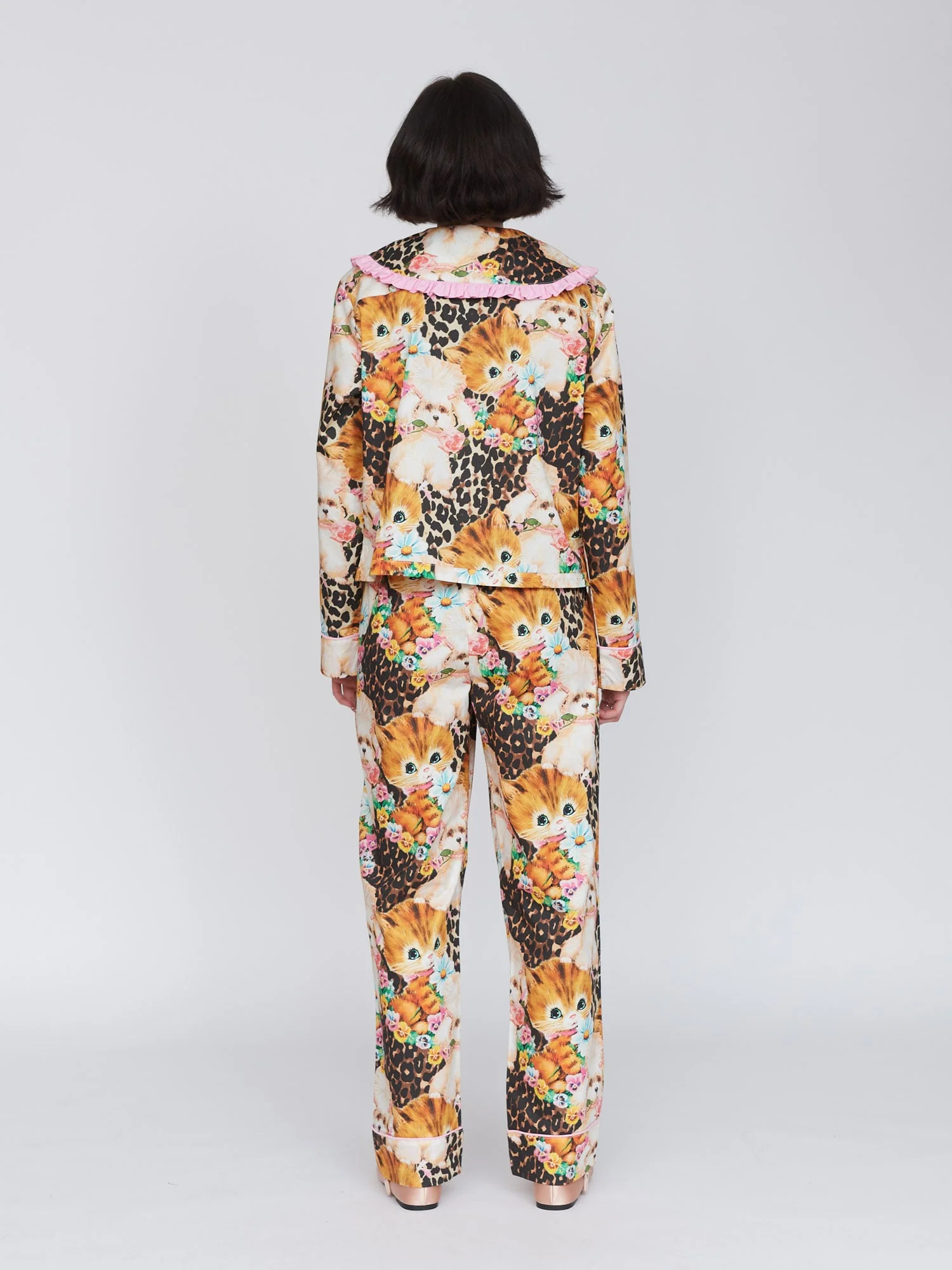 Animal Picnic Pyjama Shirt - Image 6