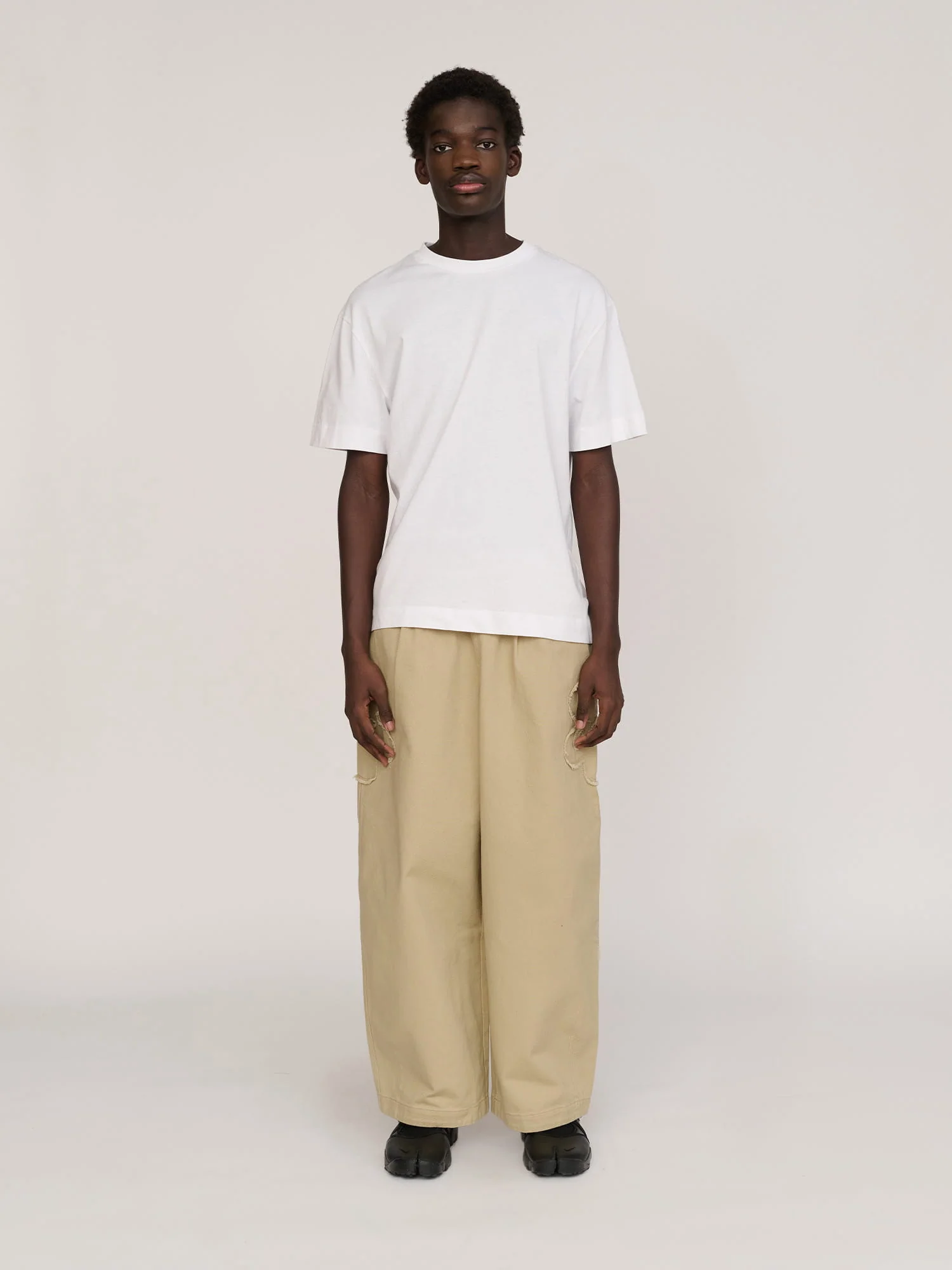 Bev Big Flower Barrel Trousers - Image 7