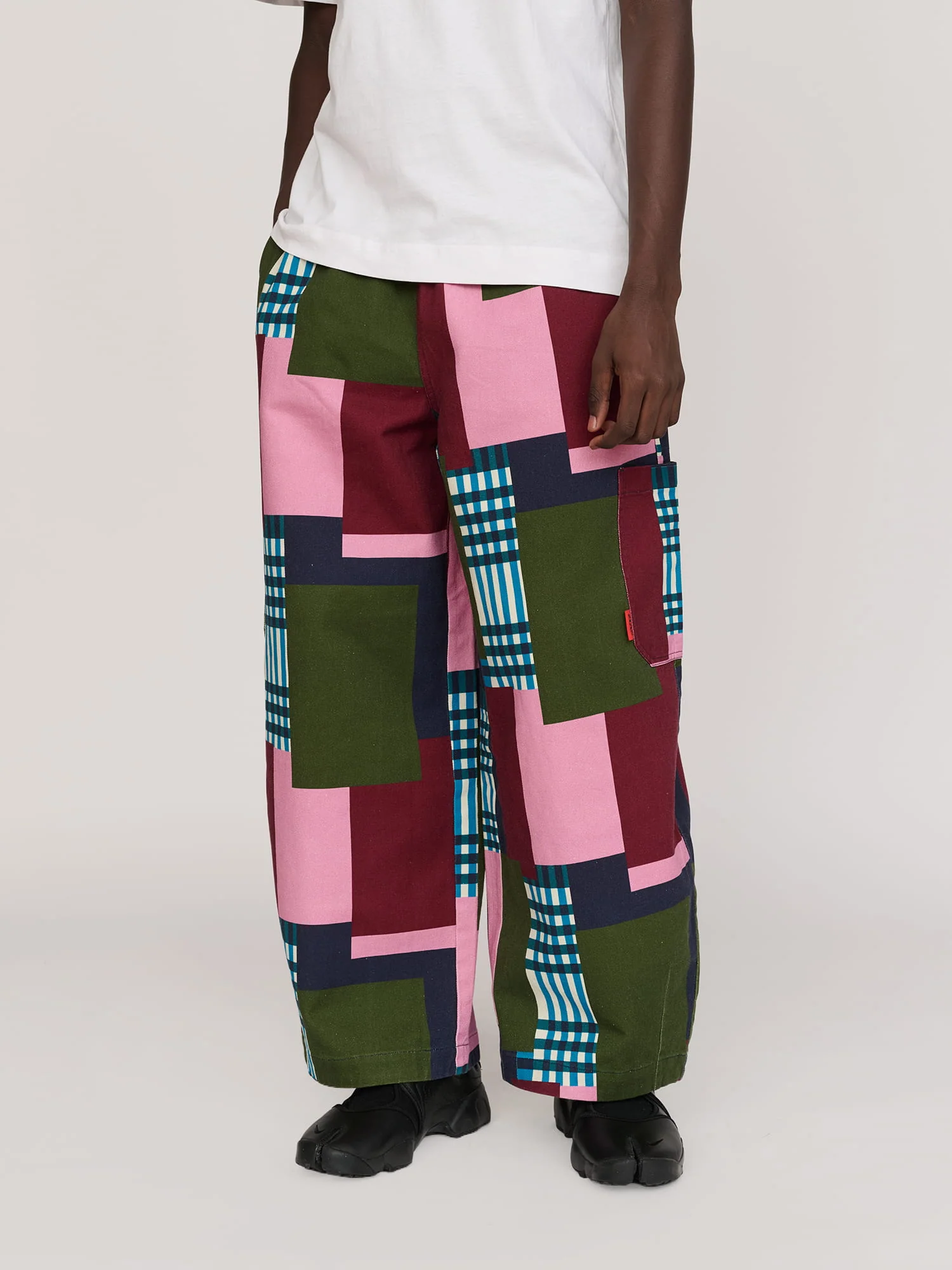 Bev Patched Up Barrel Trousers - Image 3