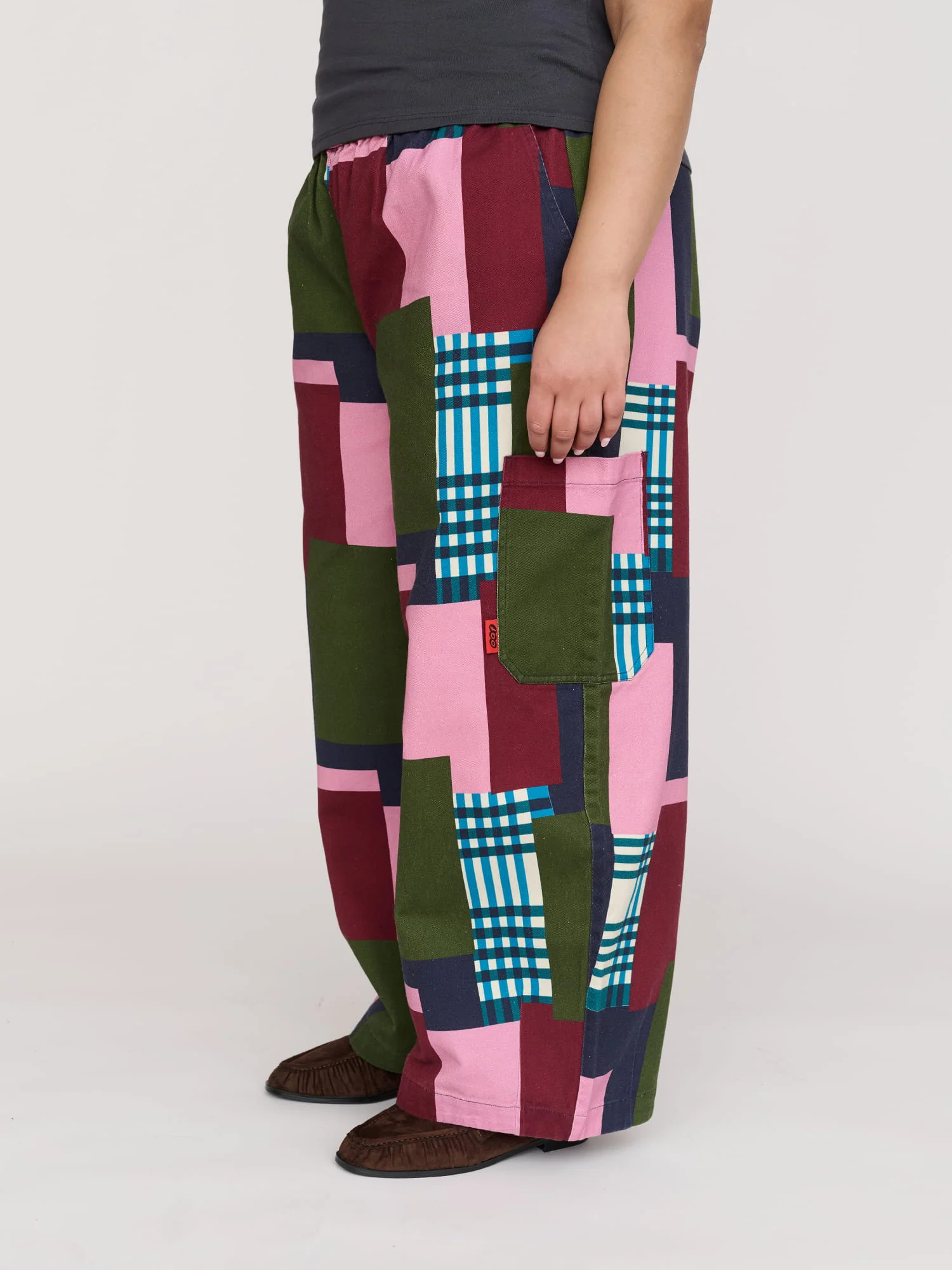 Bev Patched Up Barrel Trousers - Image 5