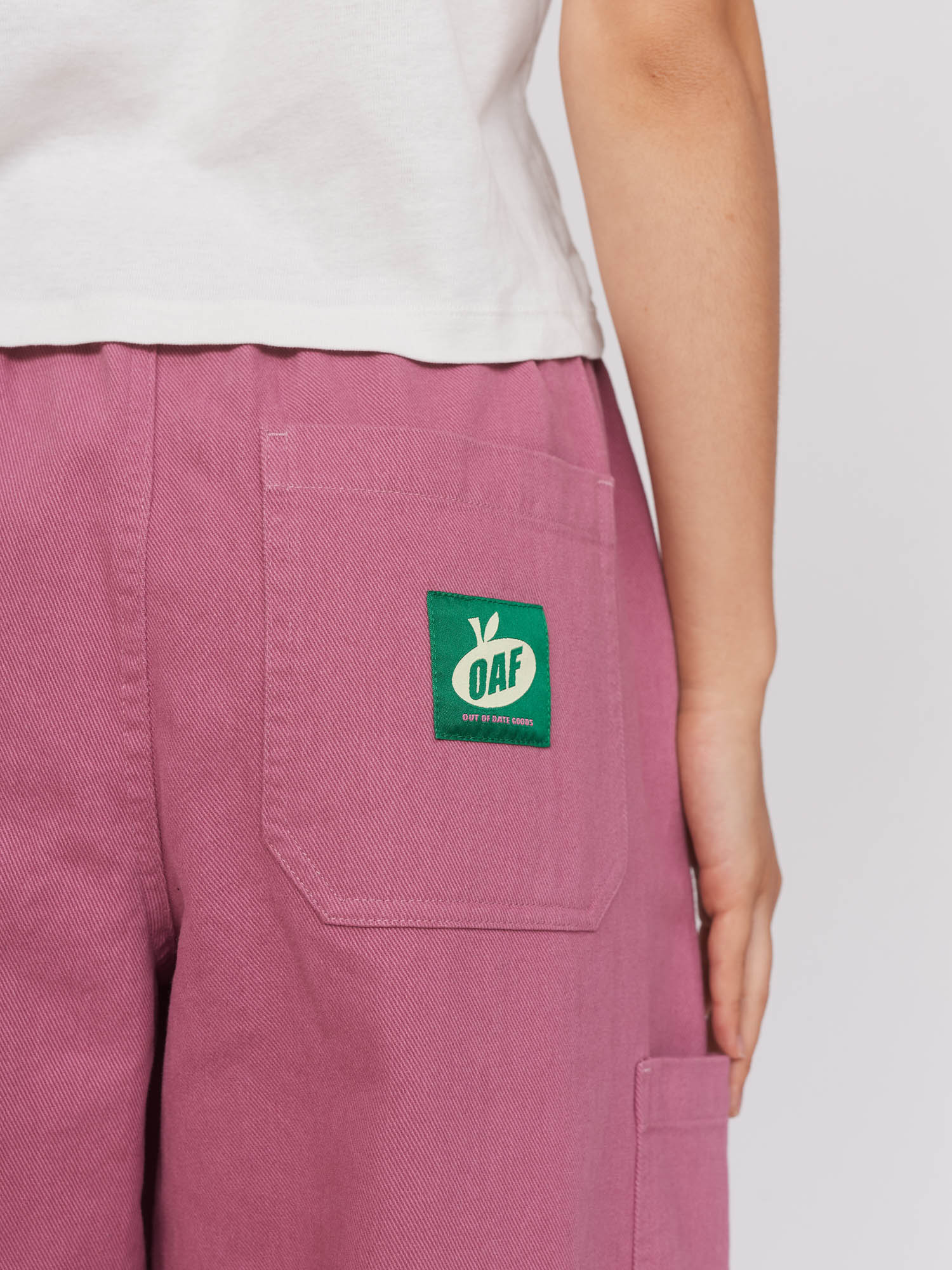 Bev Pink Barrel Leg Pants - Image 9