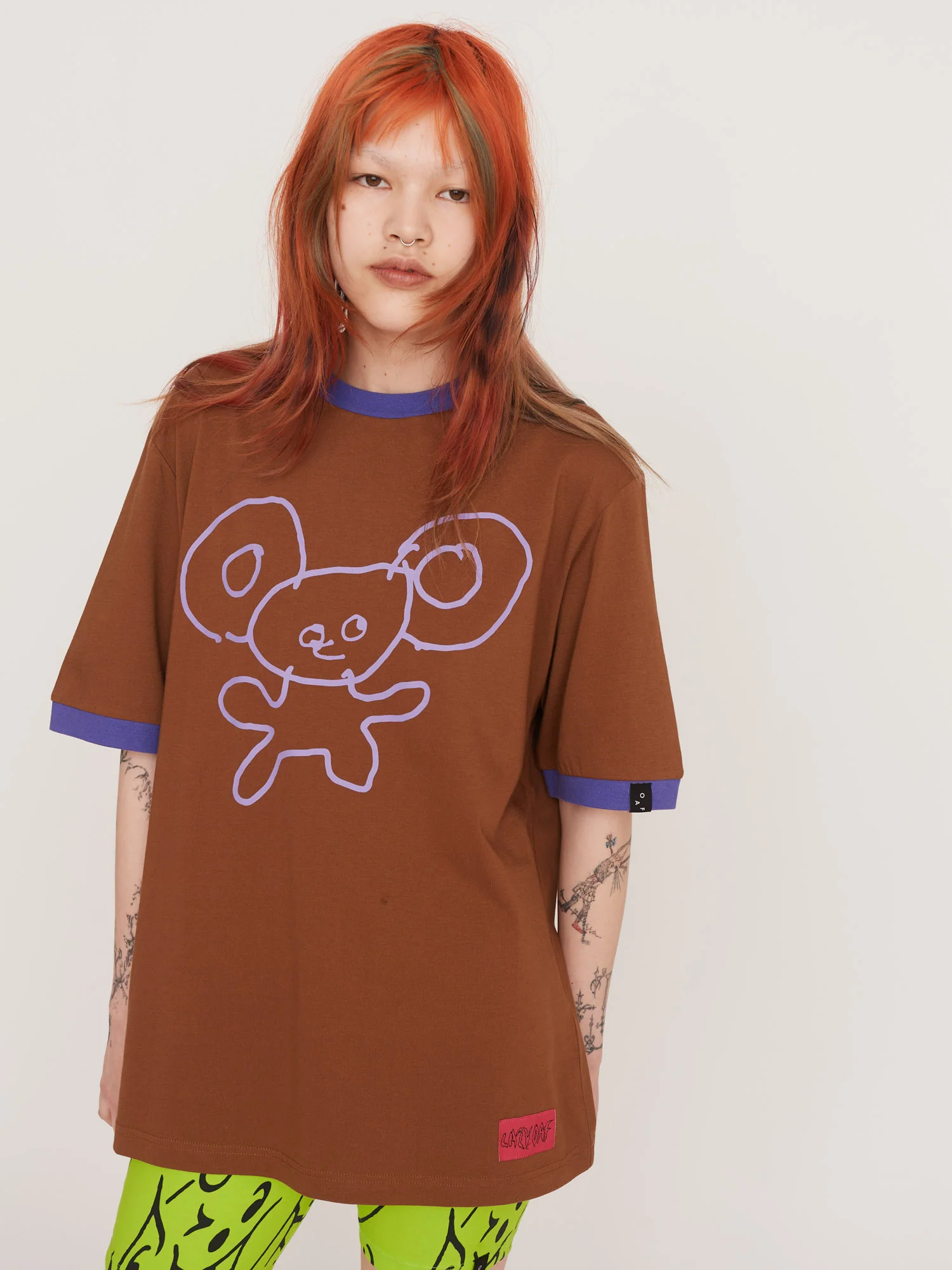 Big Ears Ringer T-Shirt - Image 2
