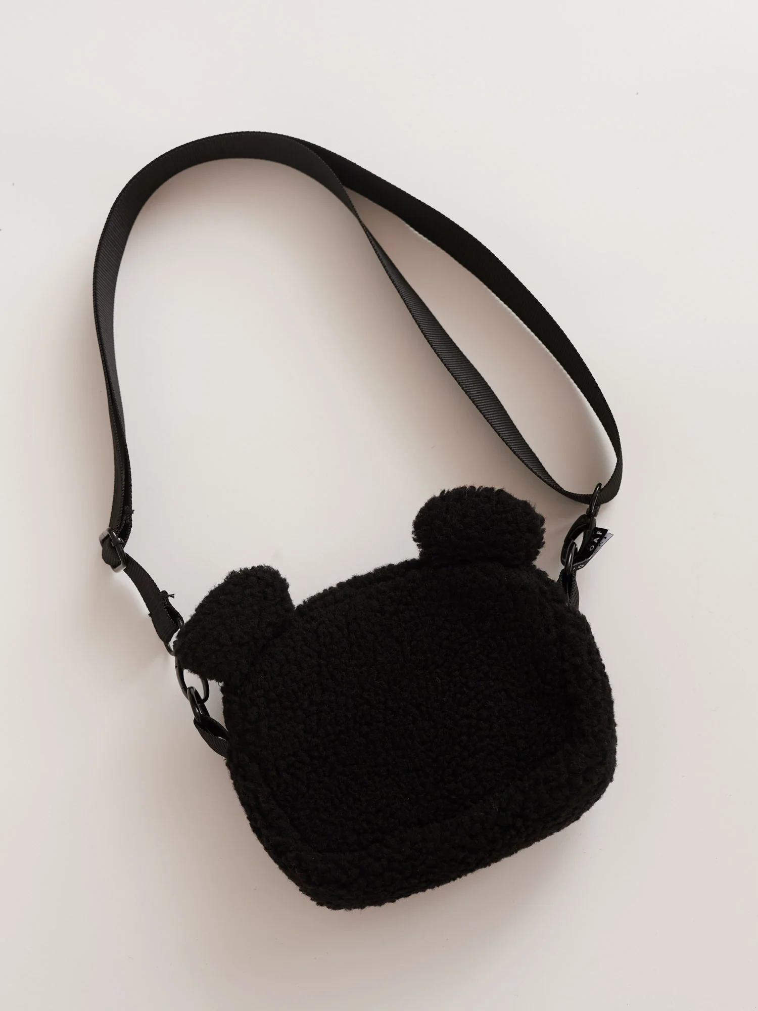 Black Fleece Bear Bag - Image 3