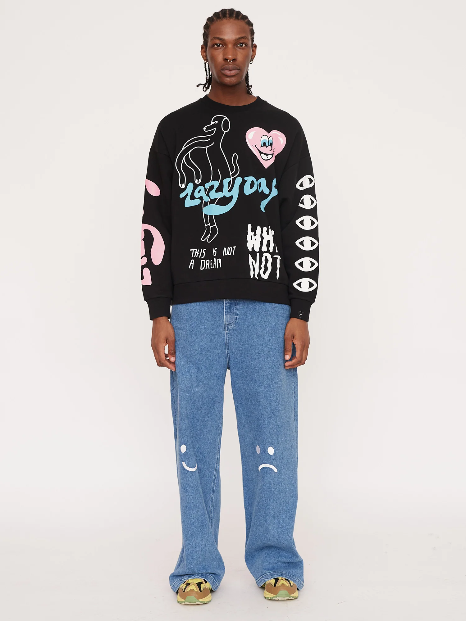 Black Why Not Sweatshirt - Image 2