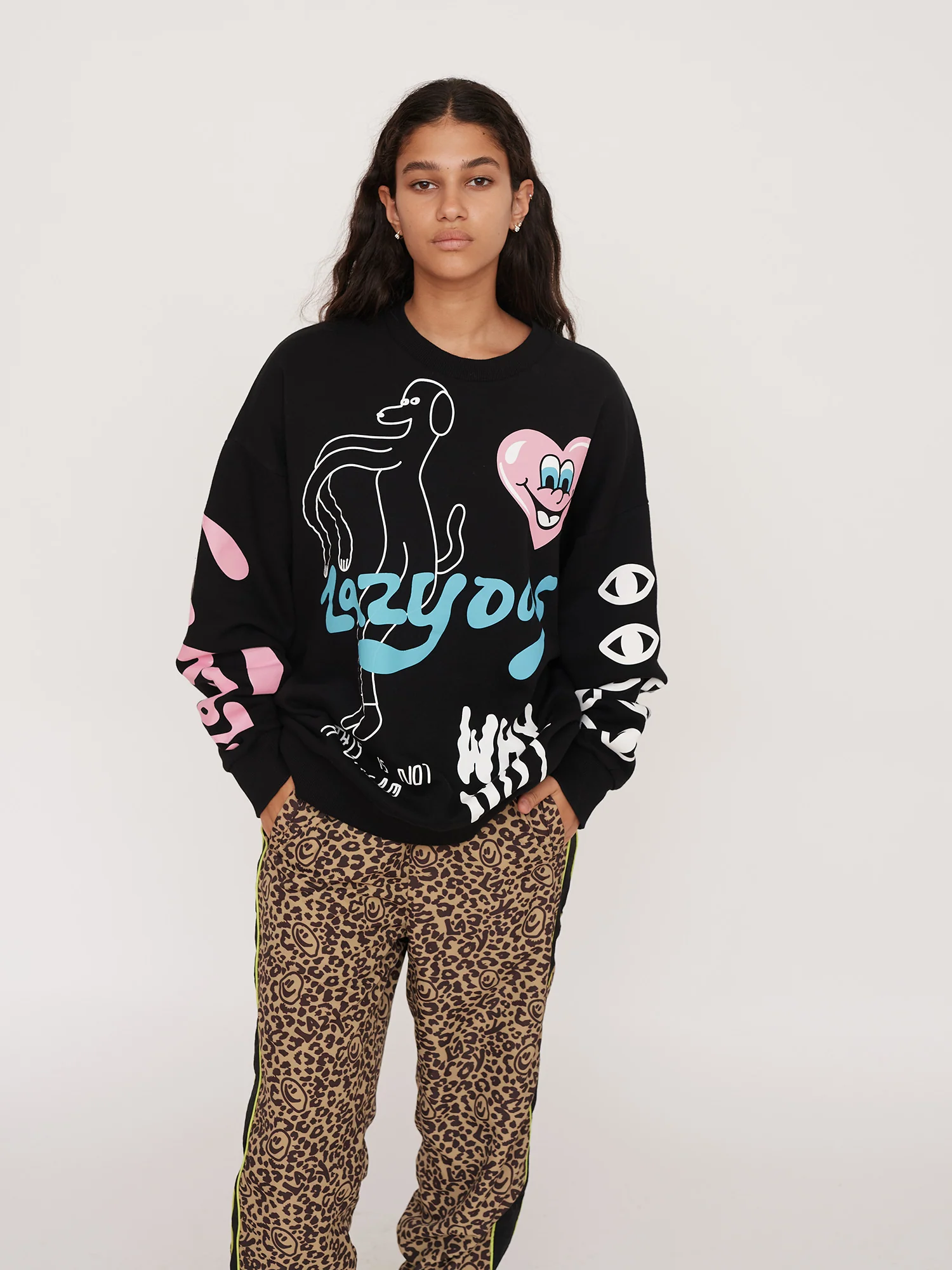 Black Why Not Sweatshirt - Image 3