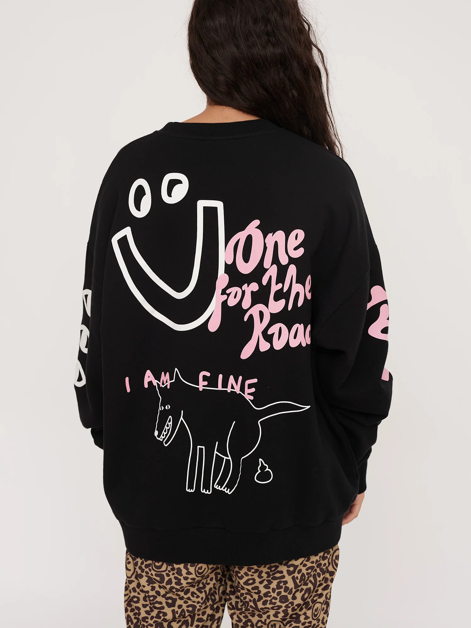 Black Why Not Sweatshirt - Image 4