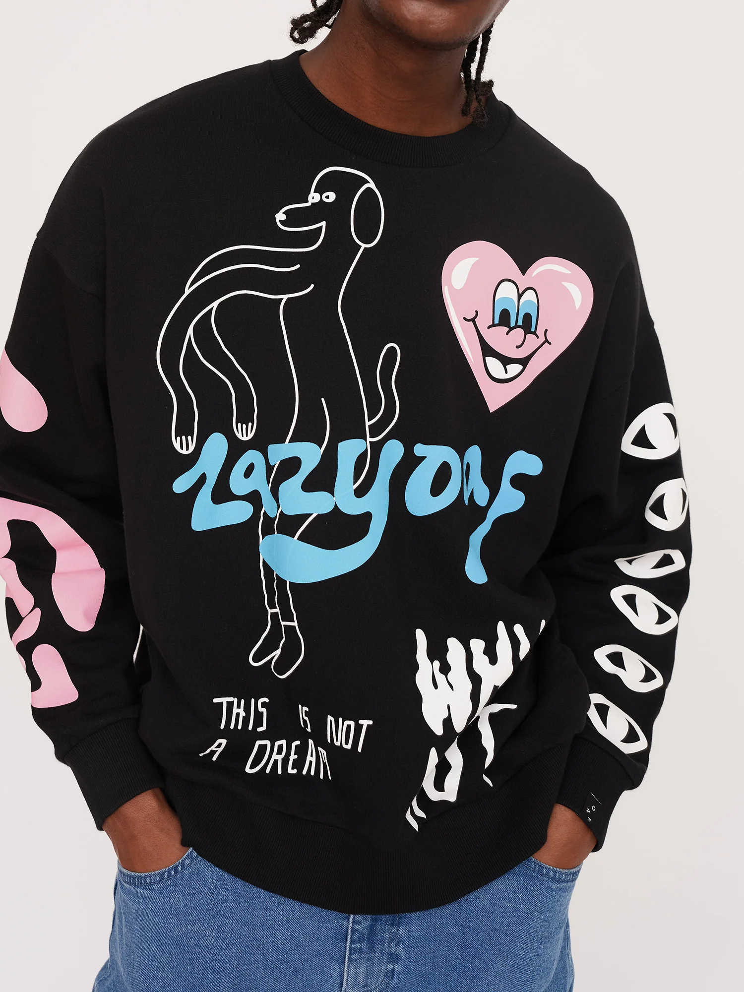 Black Why Not Sweatshirt - Image 5