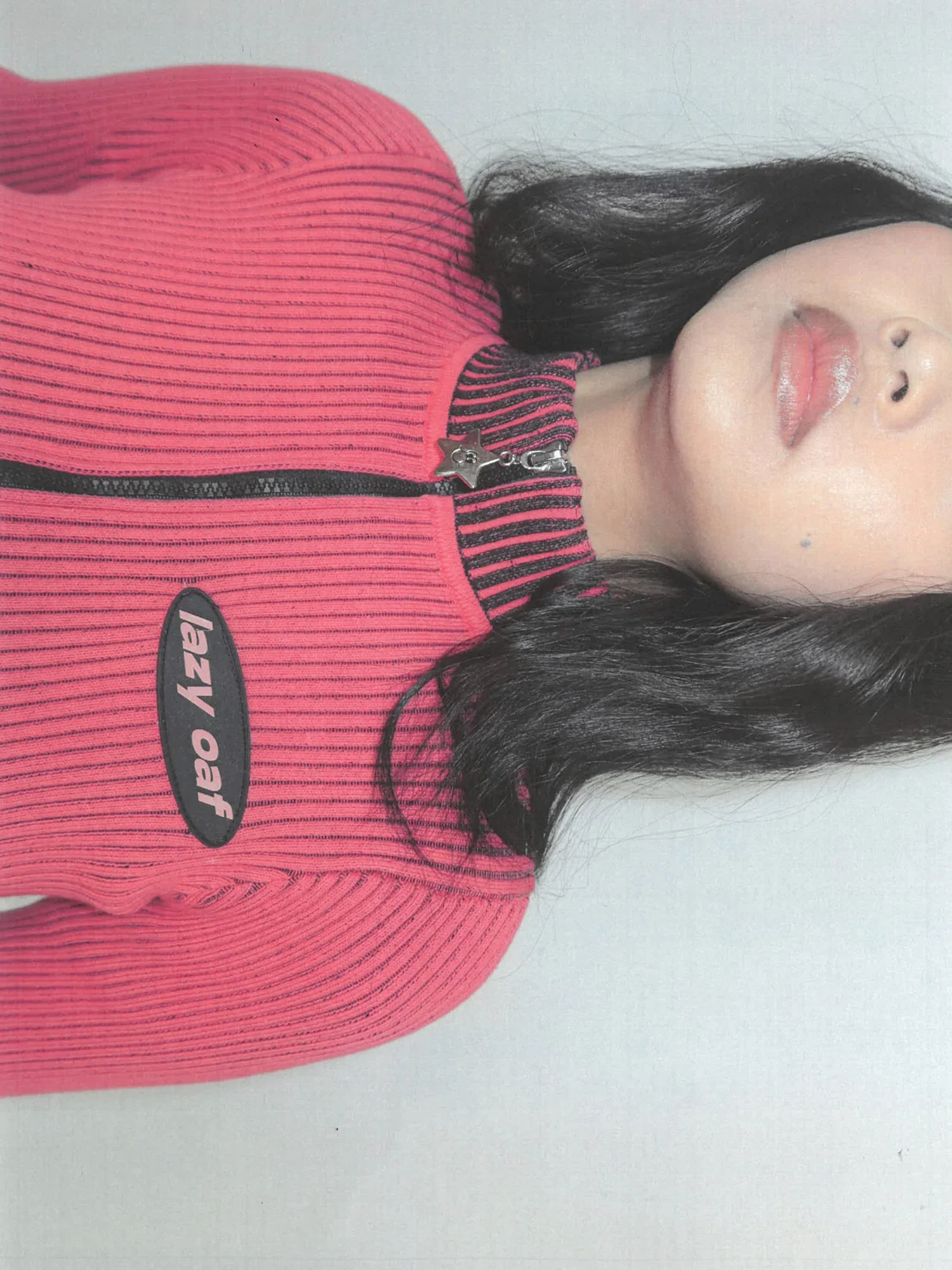 Bright Pink Double Zip Knit - Image 5