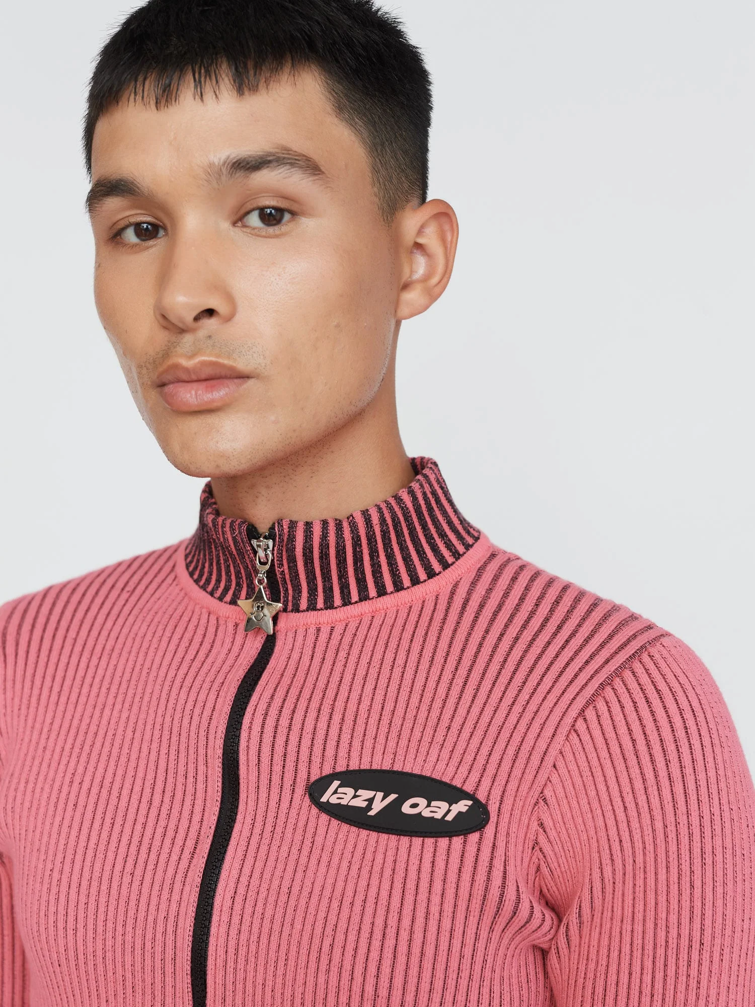 Bright Pink Double Zip Knit - Image 9