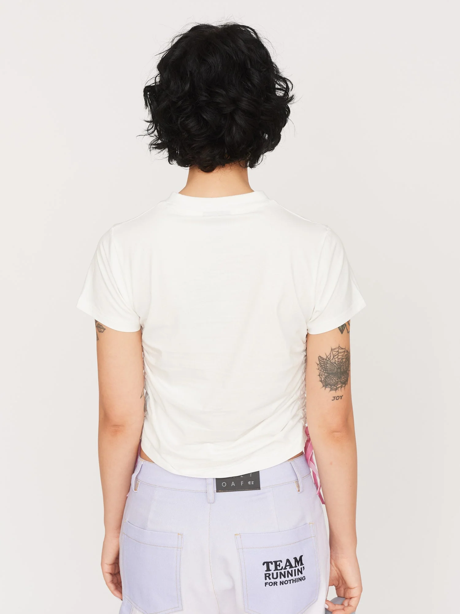Butterfly Effect Rouched Fitted Tee - Image 6