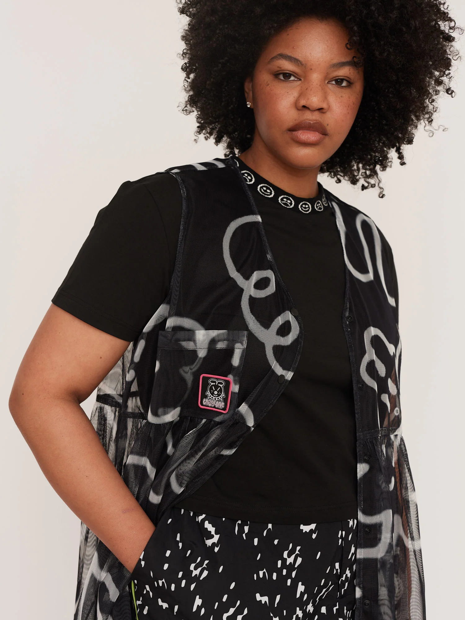 Butterfly Mesh Dress - Image 4