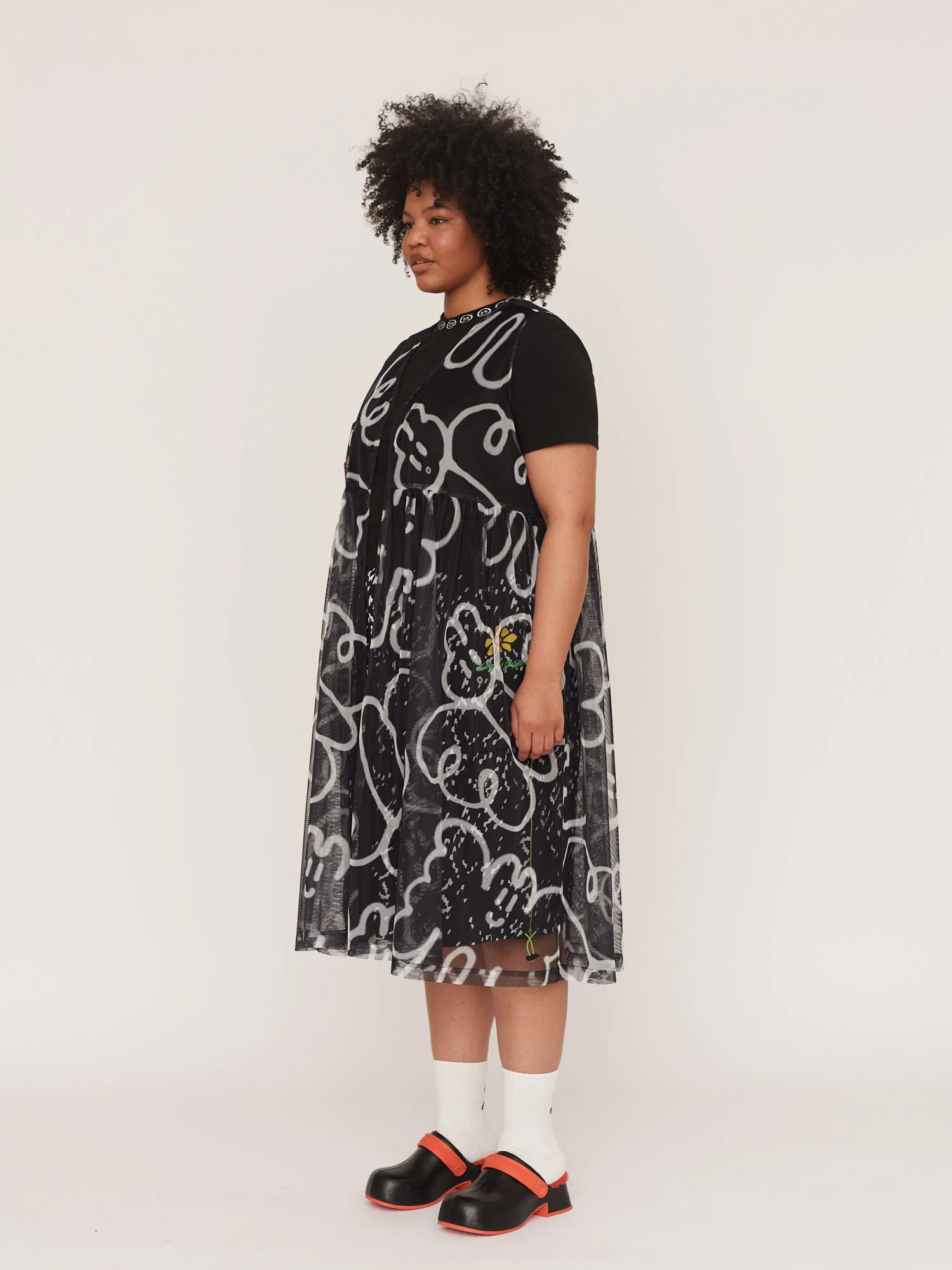 Butterfly Mesh Dress - Image 5
