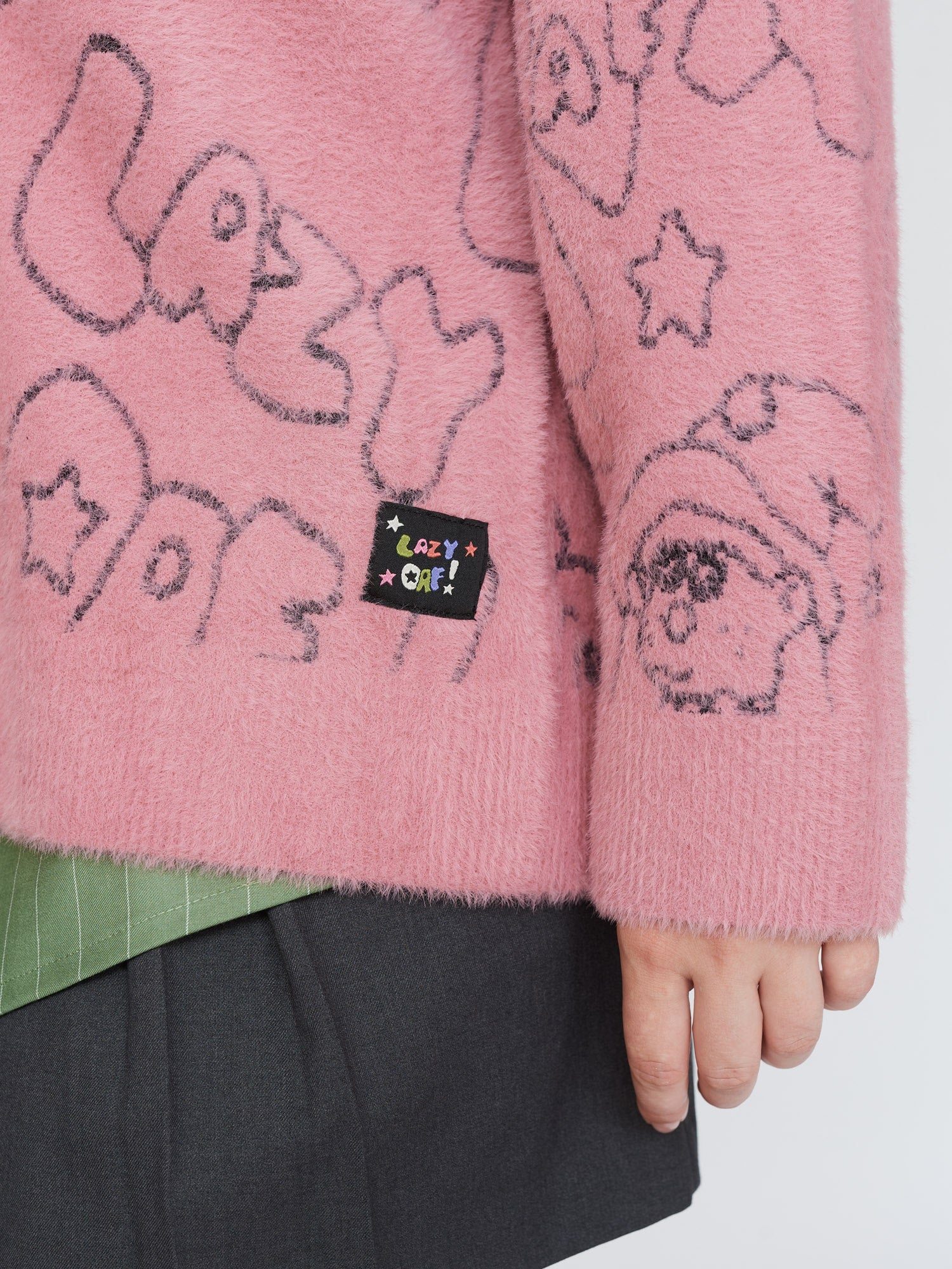 Cast A Spell Fluffy Knit Cardigan - Image 5