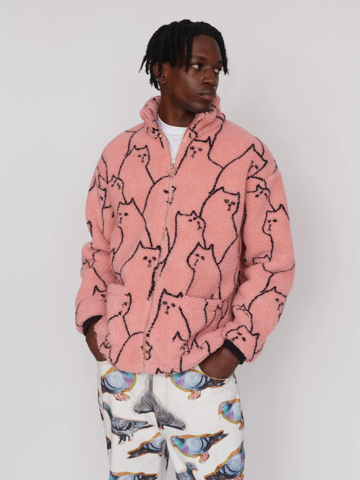 Cat Got Your Tongue Fleece - Image 5