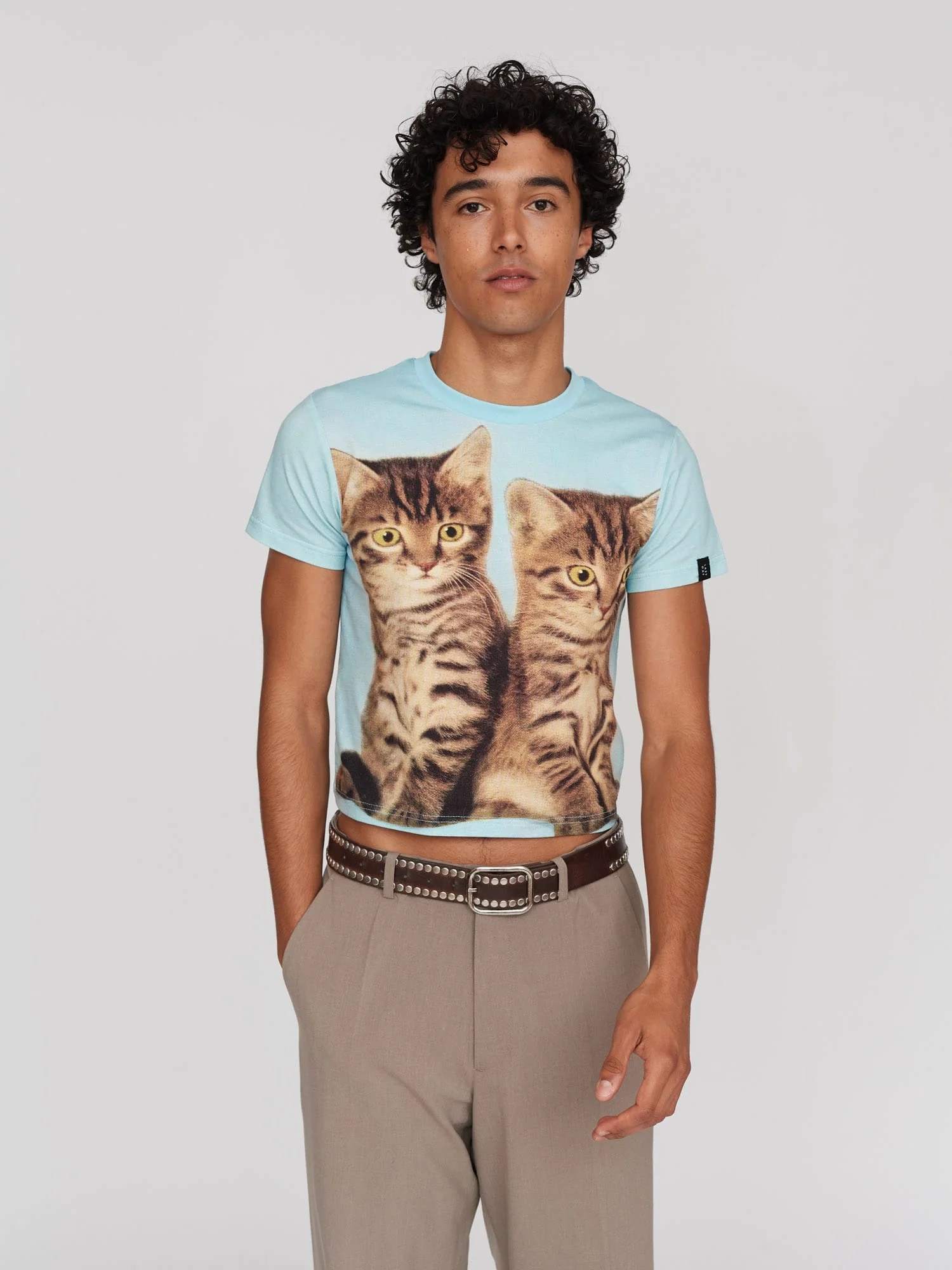 Cat Pals Fitted Tee - Image 2