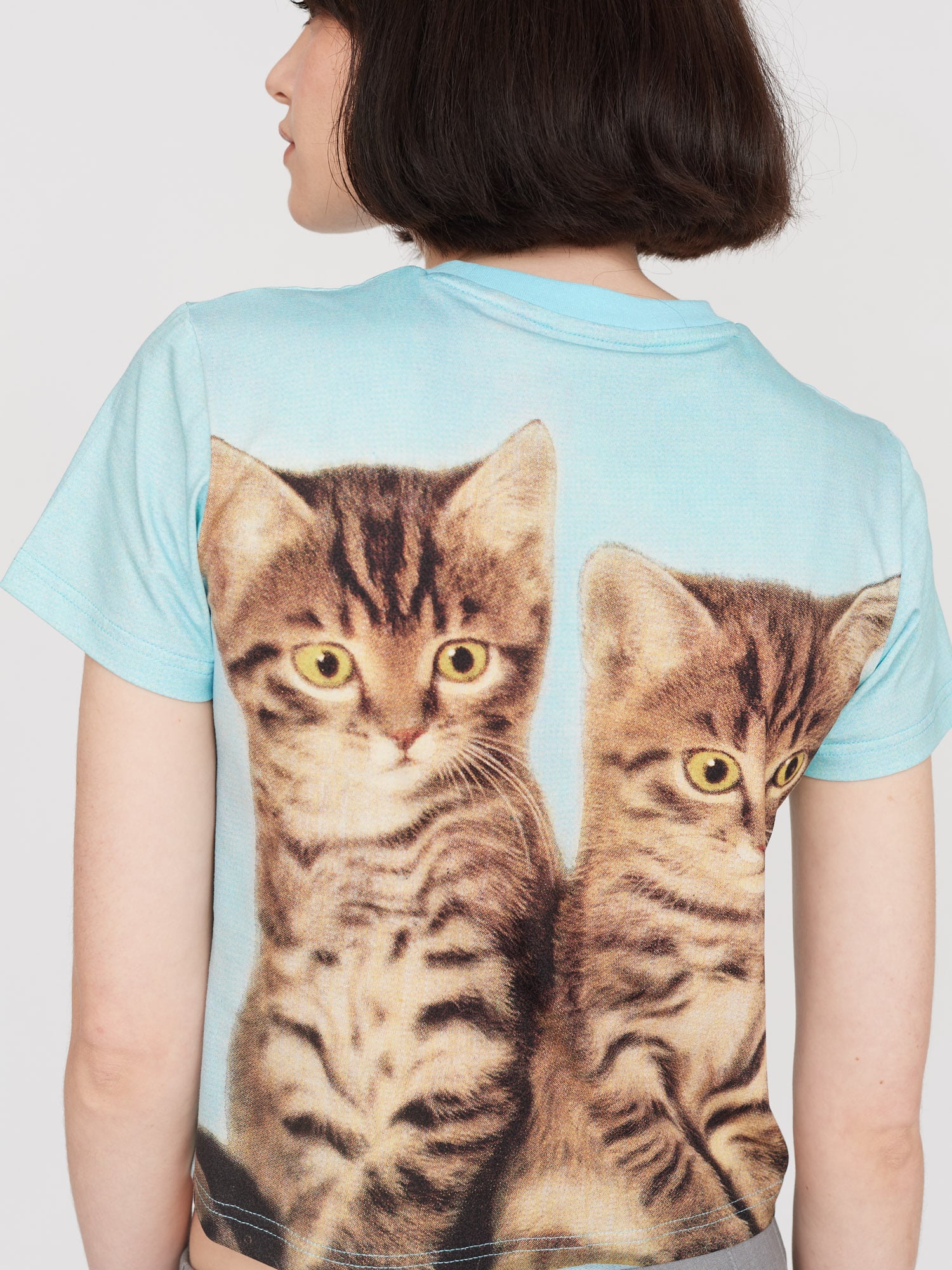 Cat Pals Fitted Tee - Image 4