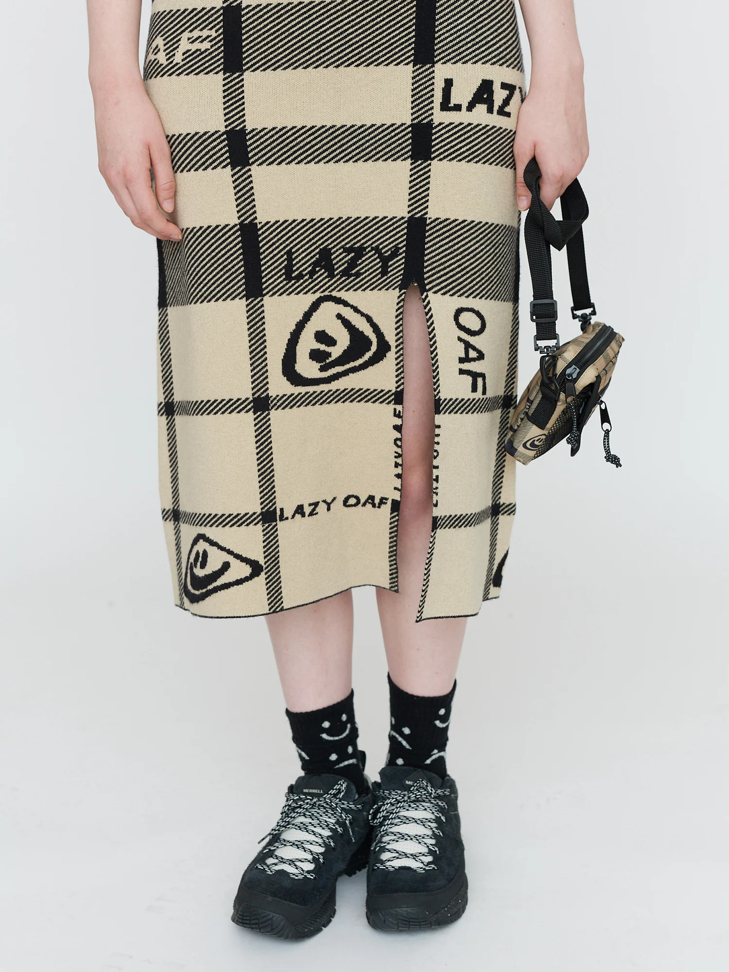 Check Please Knitted Dress - Image 5
