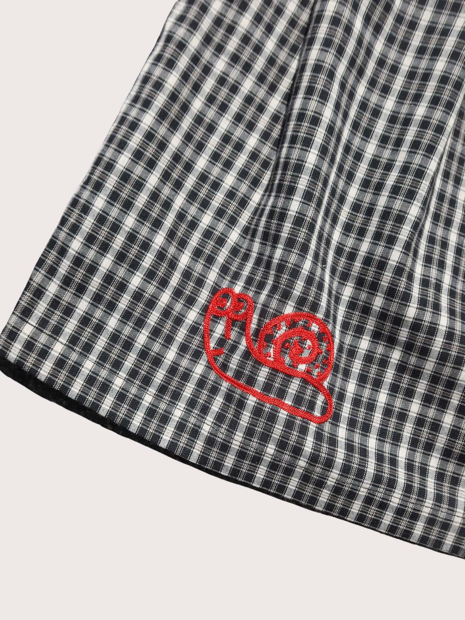 Checked Out Black Skirt - Image 4