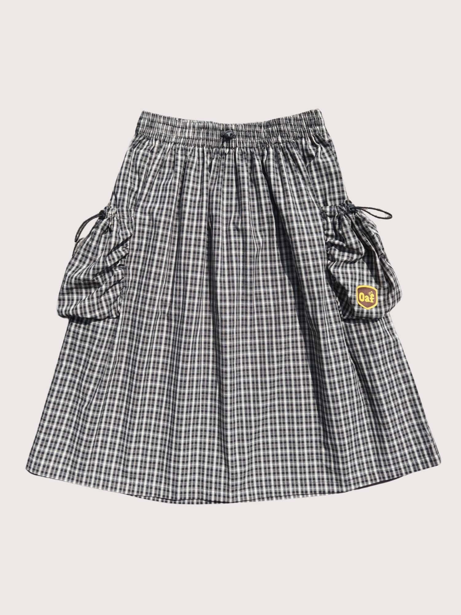 Checked Out Black Skirt - Image 8