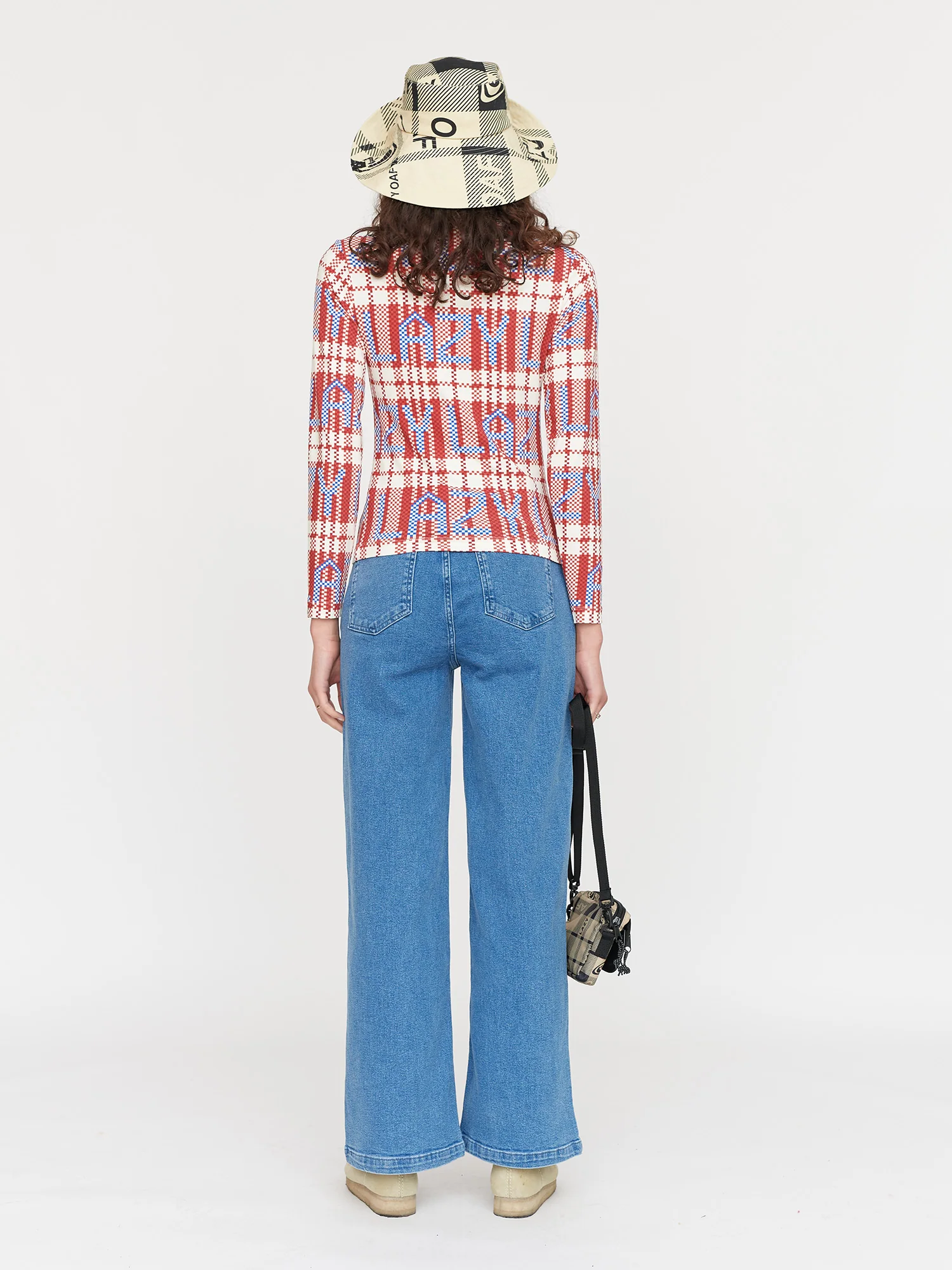 Checked Out High Neck Top - Image 4