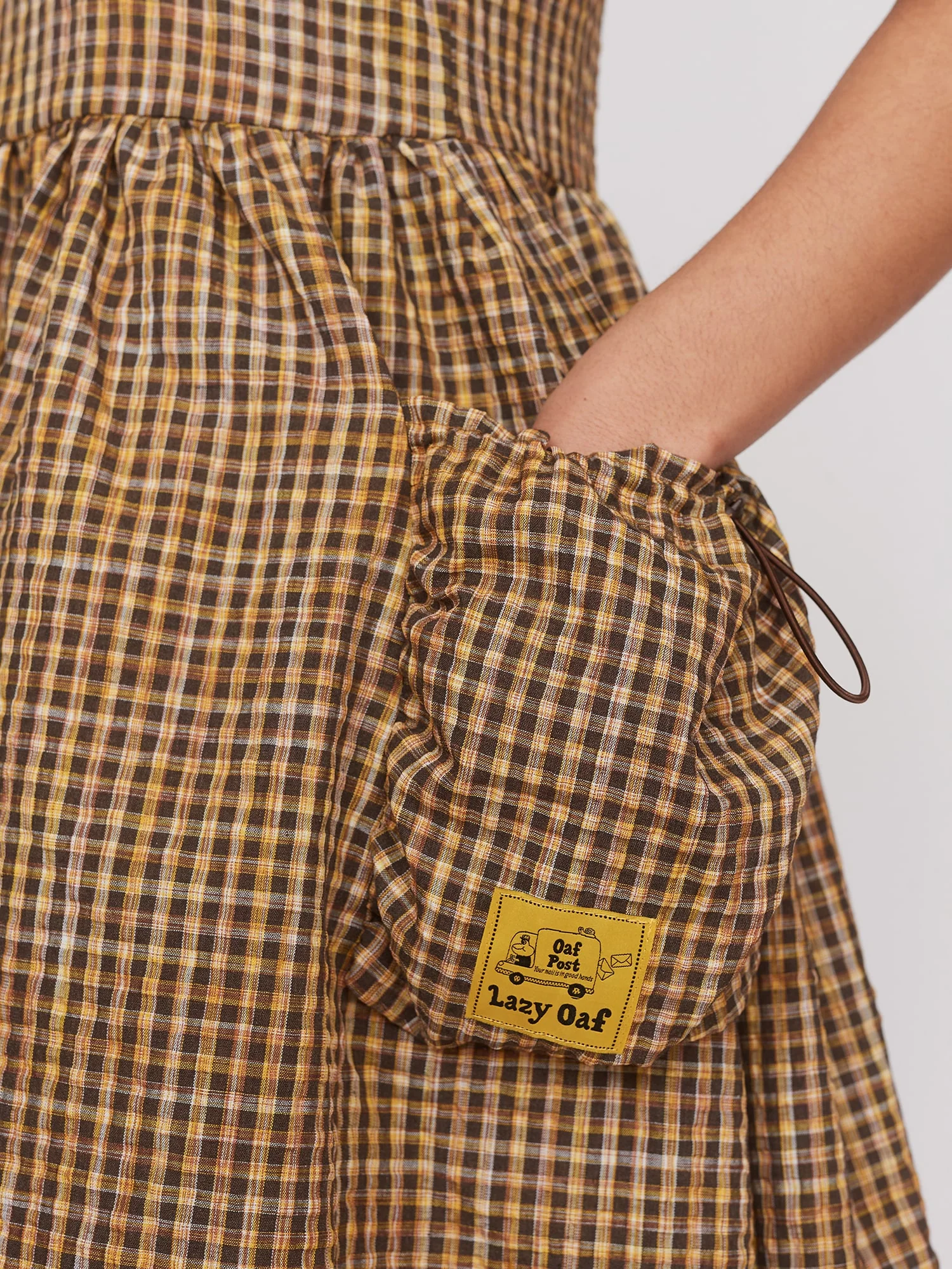 Checked Out Midi Dress - Image 5