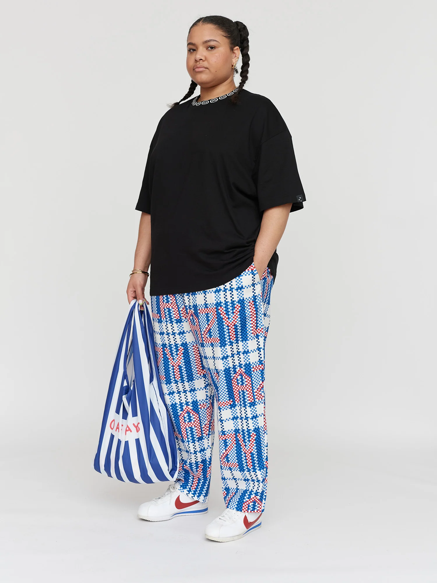 Checked Out Woven Trackpants - Image 5