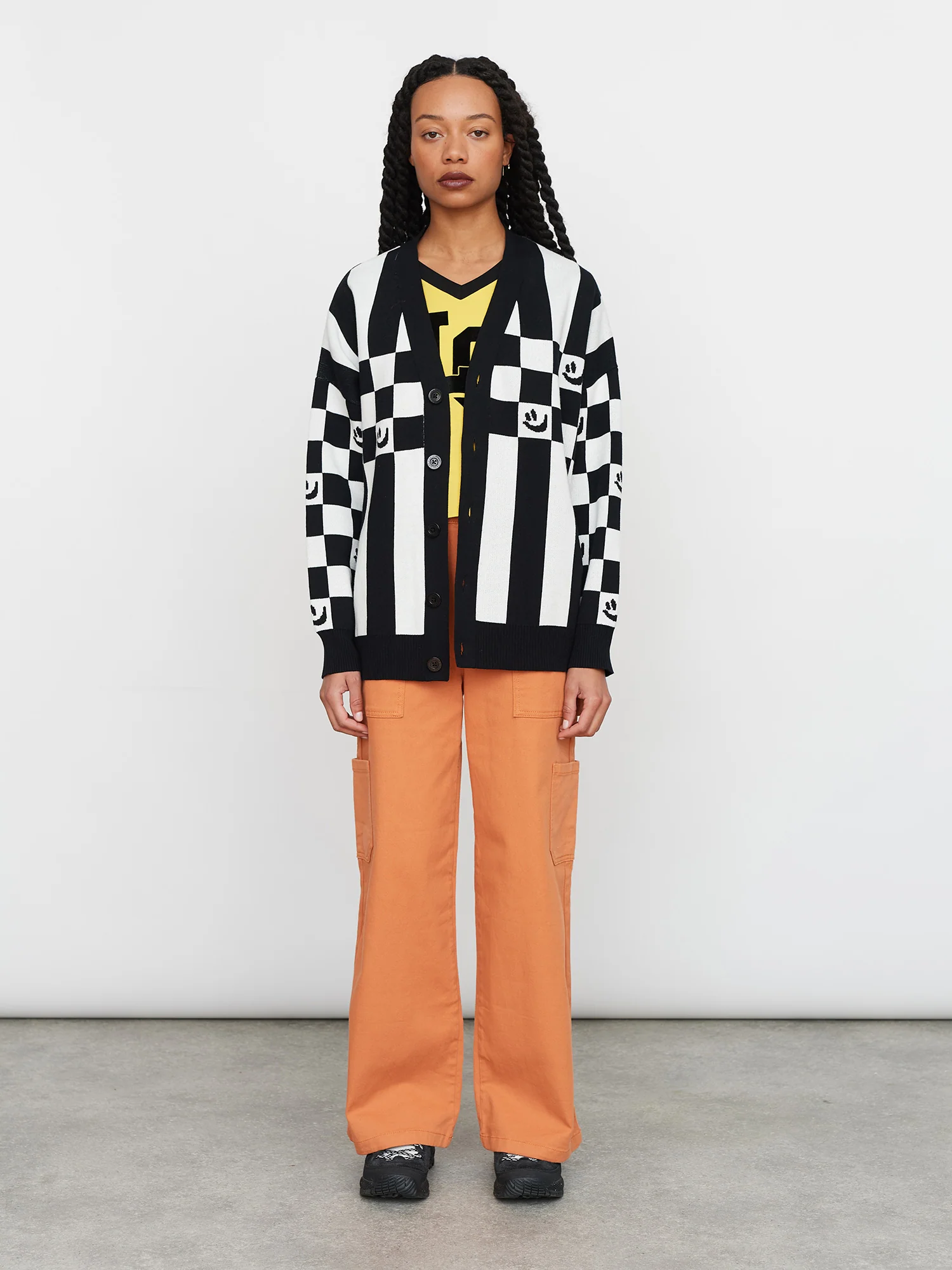 Checkered Oaf Cardigan - Image 7
