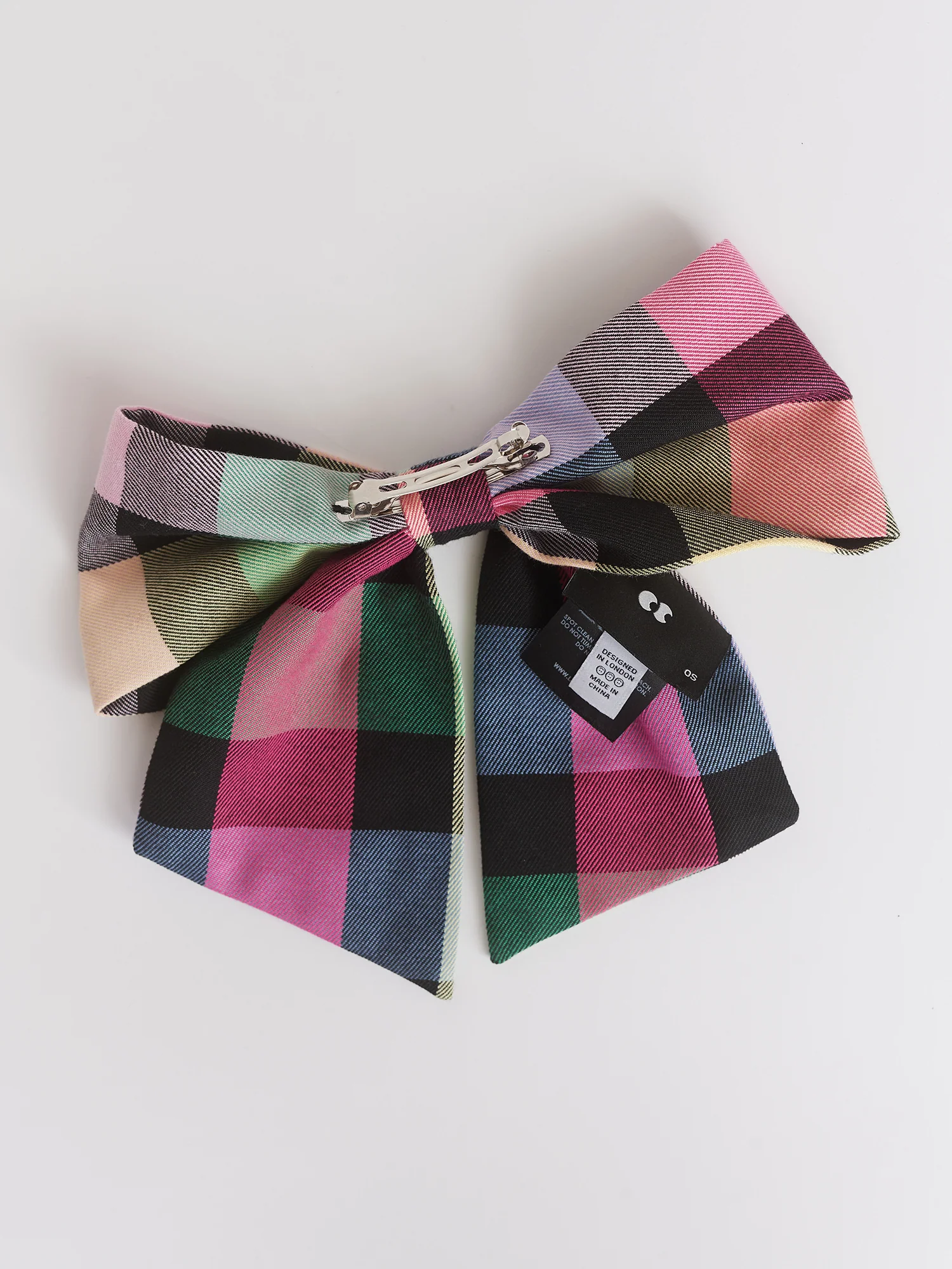 Checkmate Bow Hair Clip - Image 3
