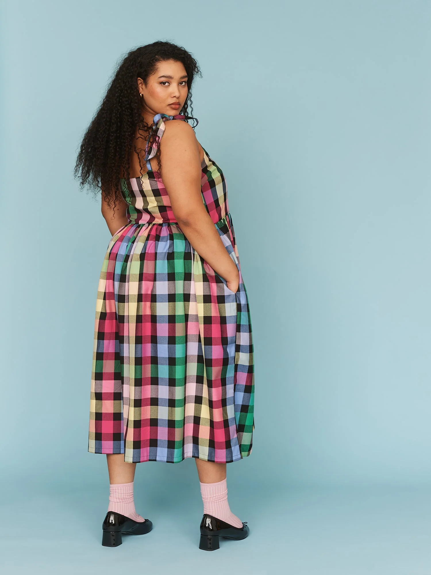 Checkmate Bow Strap Dress - Image 5