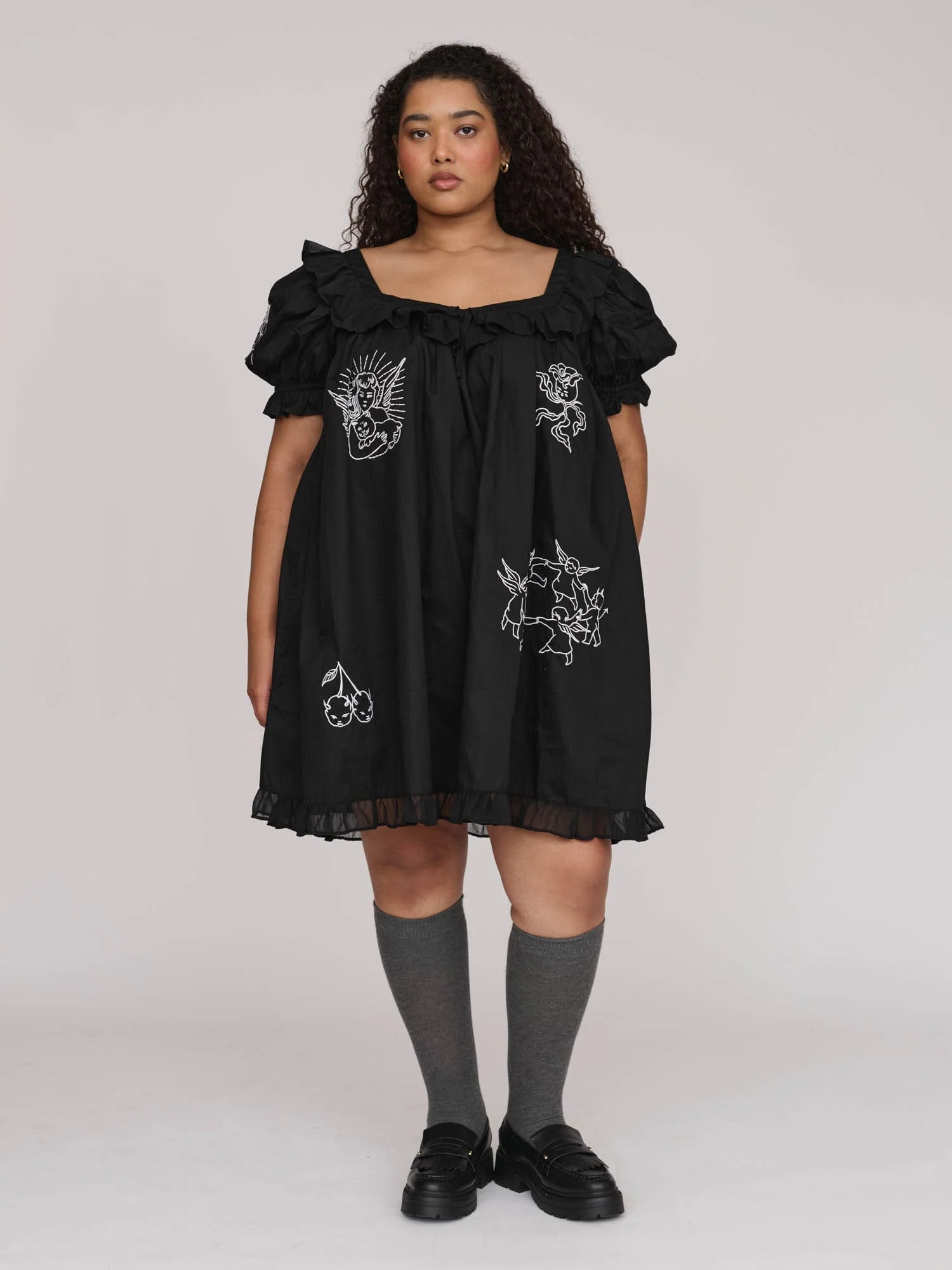 Cherubs Frill Mini Dress