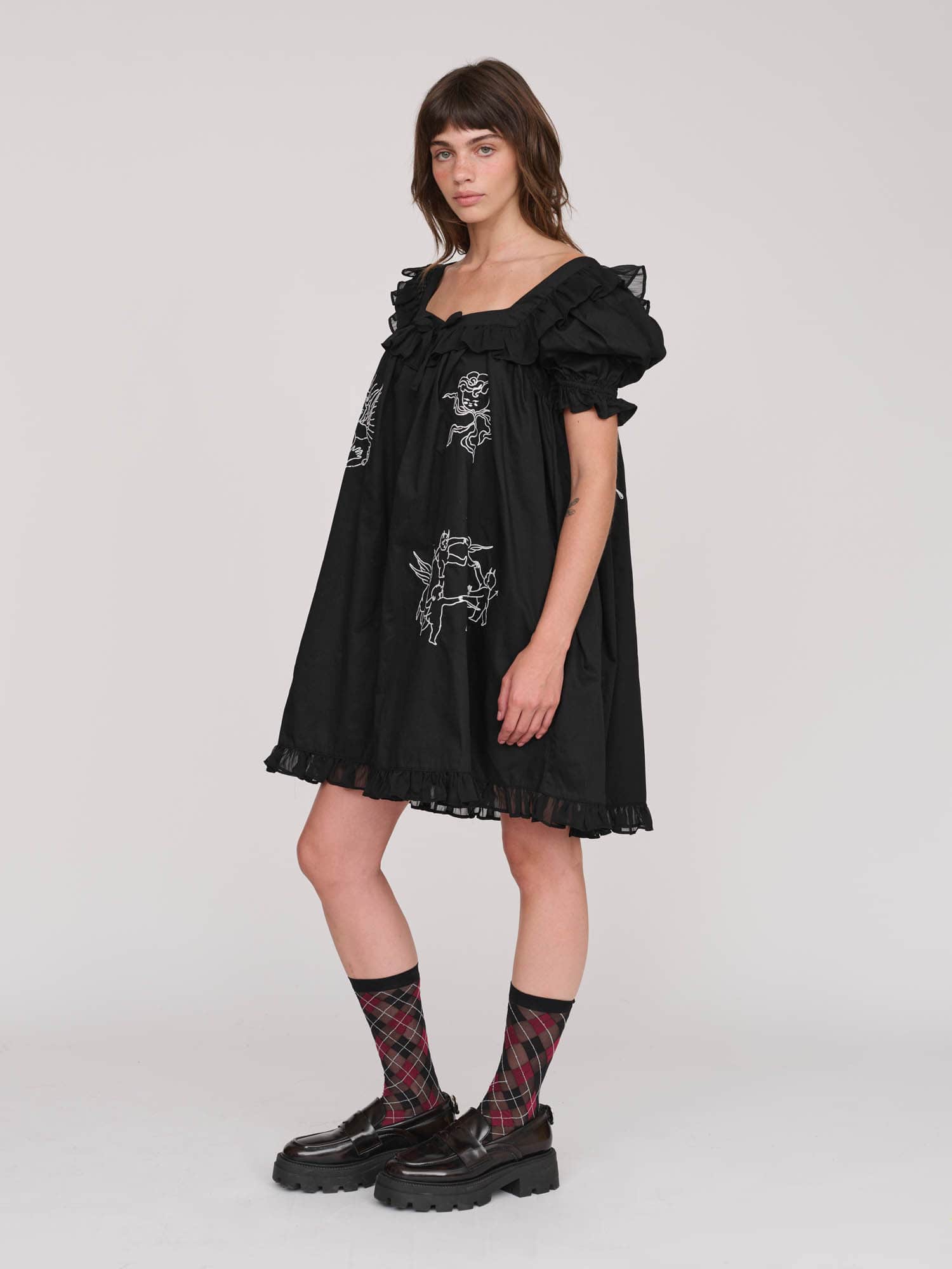 Cherubs Frill Mini Dress - Image 2