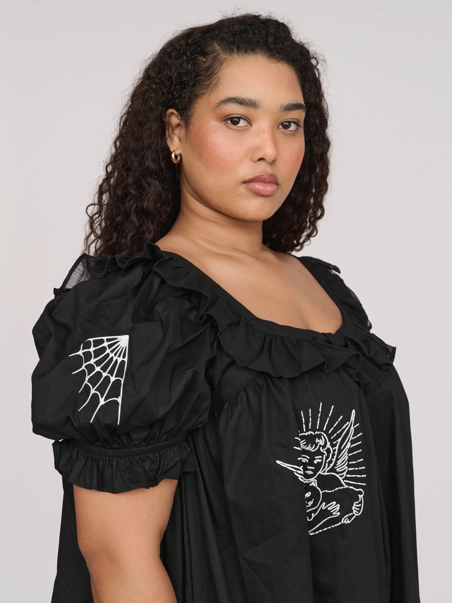 Cherubs Frill Mini Dress - Image 3