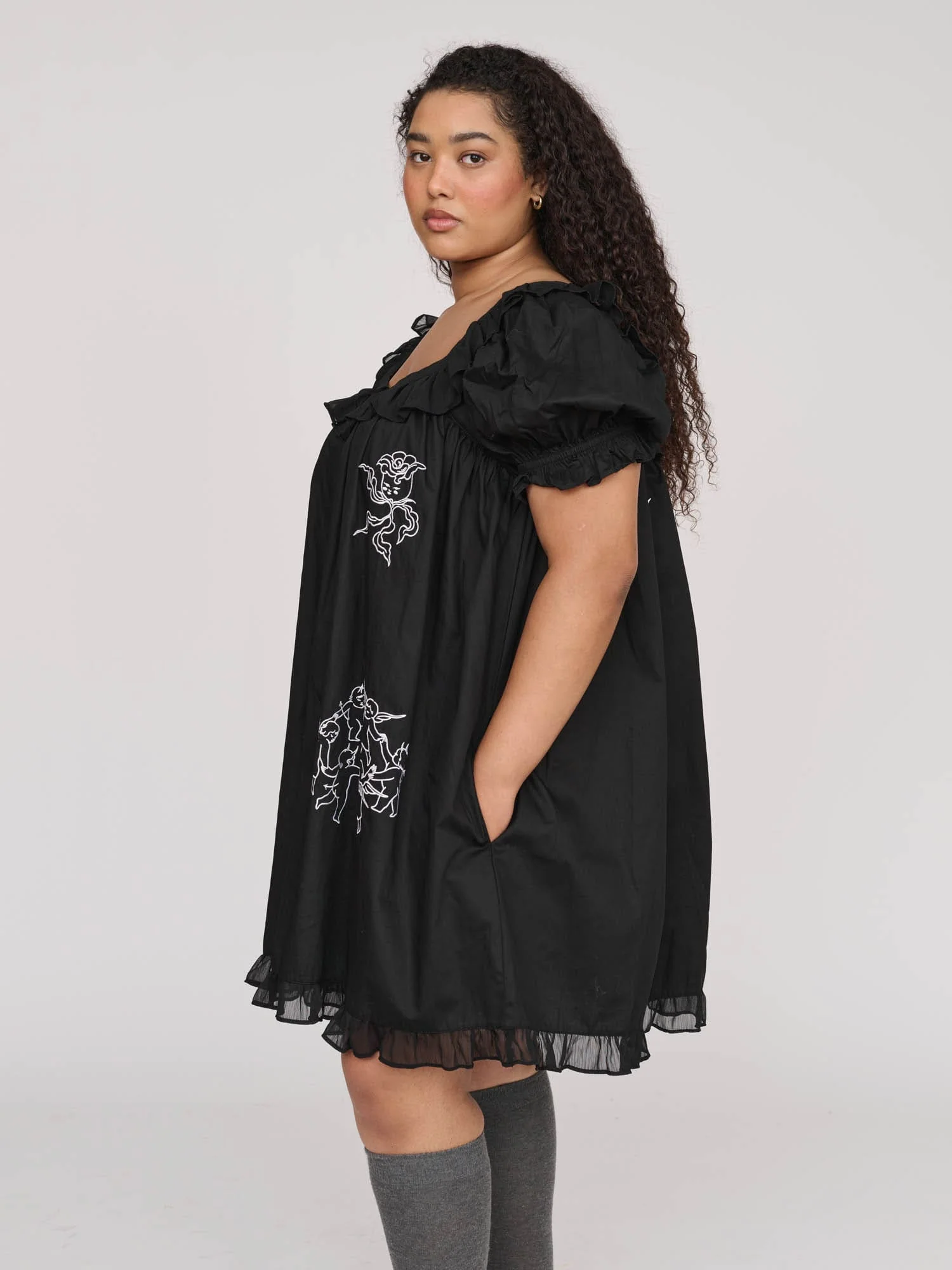 Cherubs Frill Mini Dress - Image 6