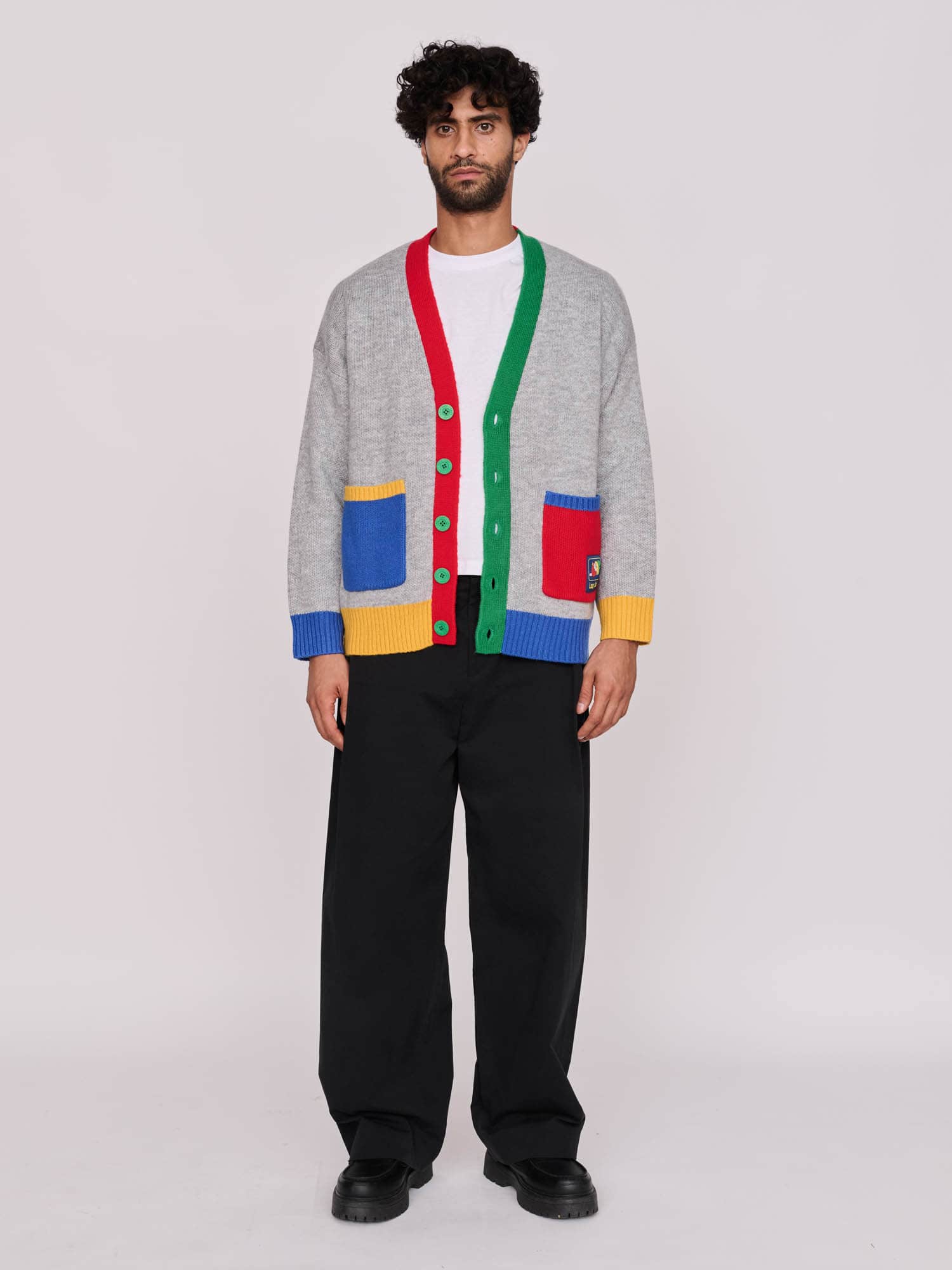 Colour Block Cardigan - Image 6