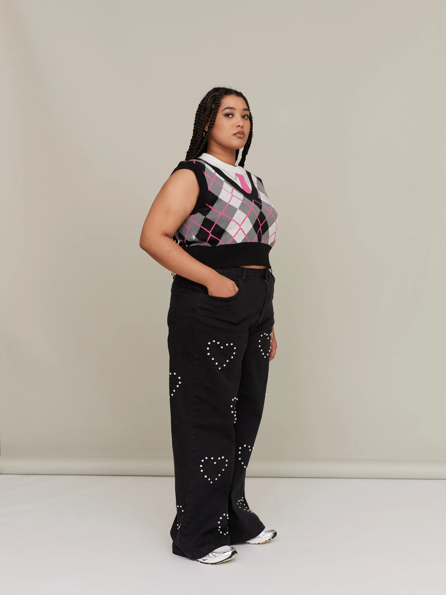G.E.M Cross My Heart Wide Leg Jeans - Image 2