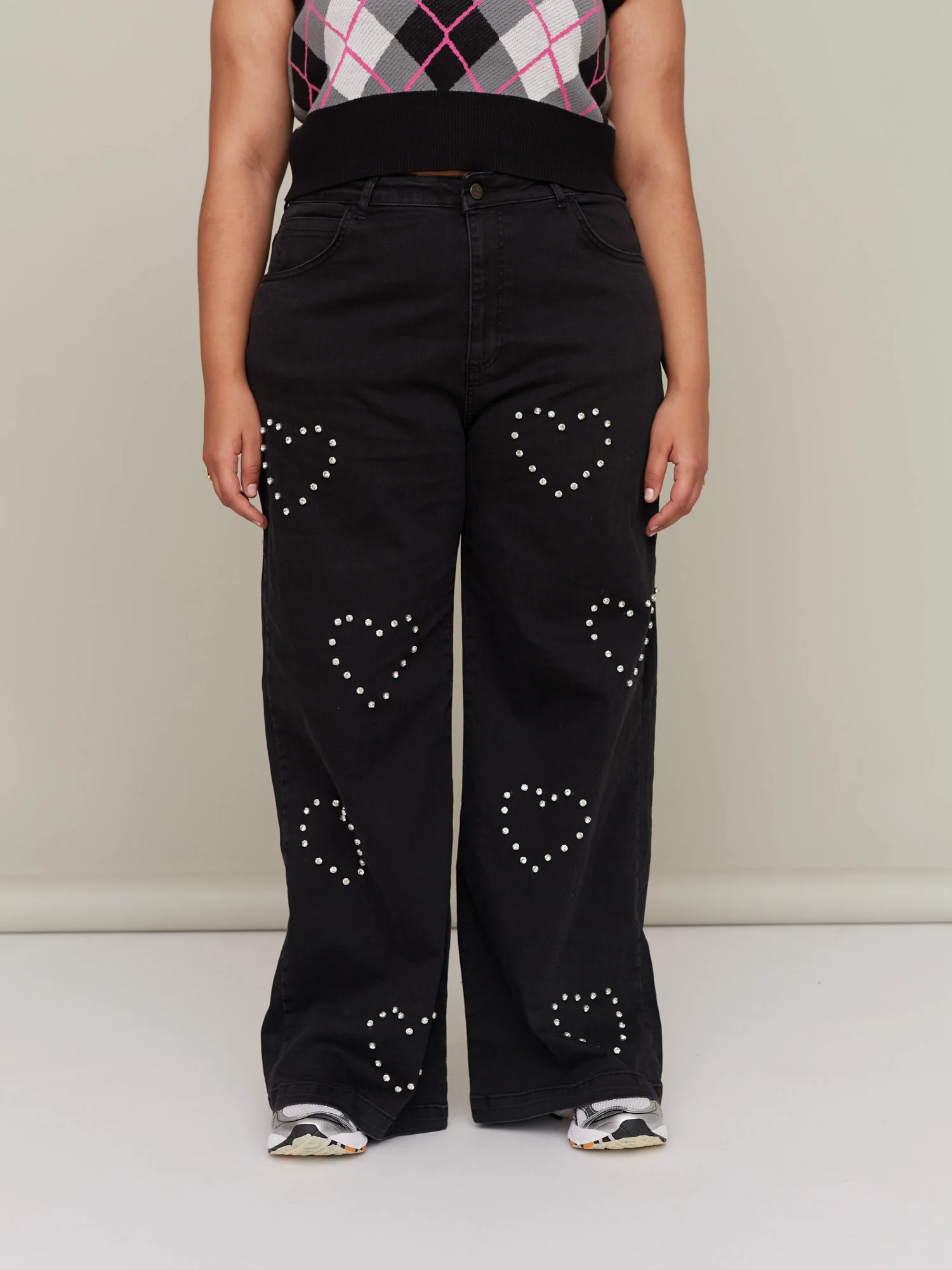 G.E.M Cross My Heart Wide Leg Jeans - Image 6