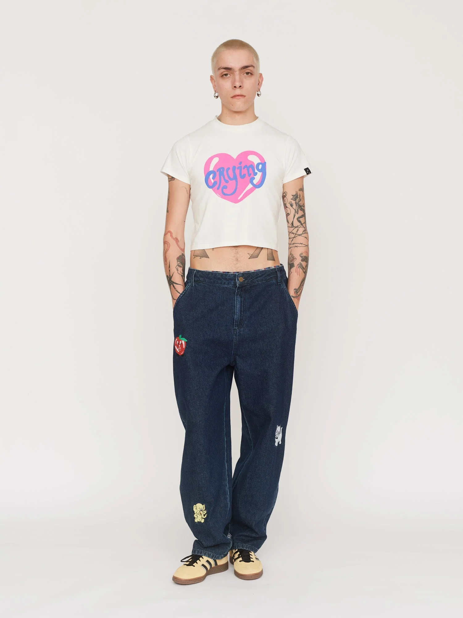 Crying Fitted Tee