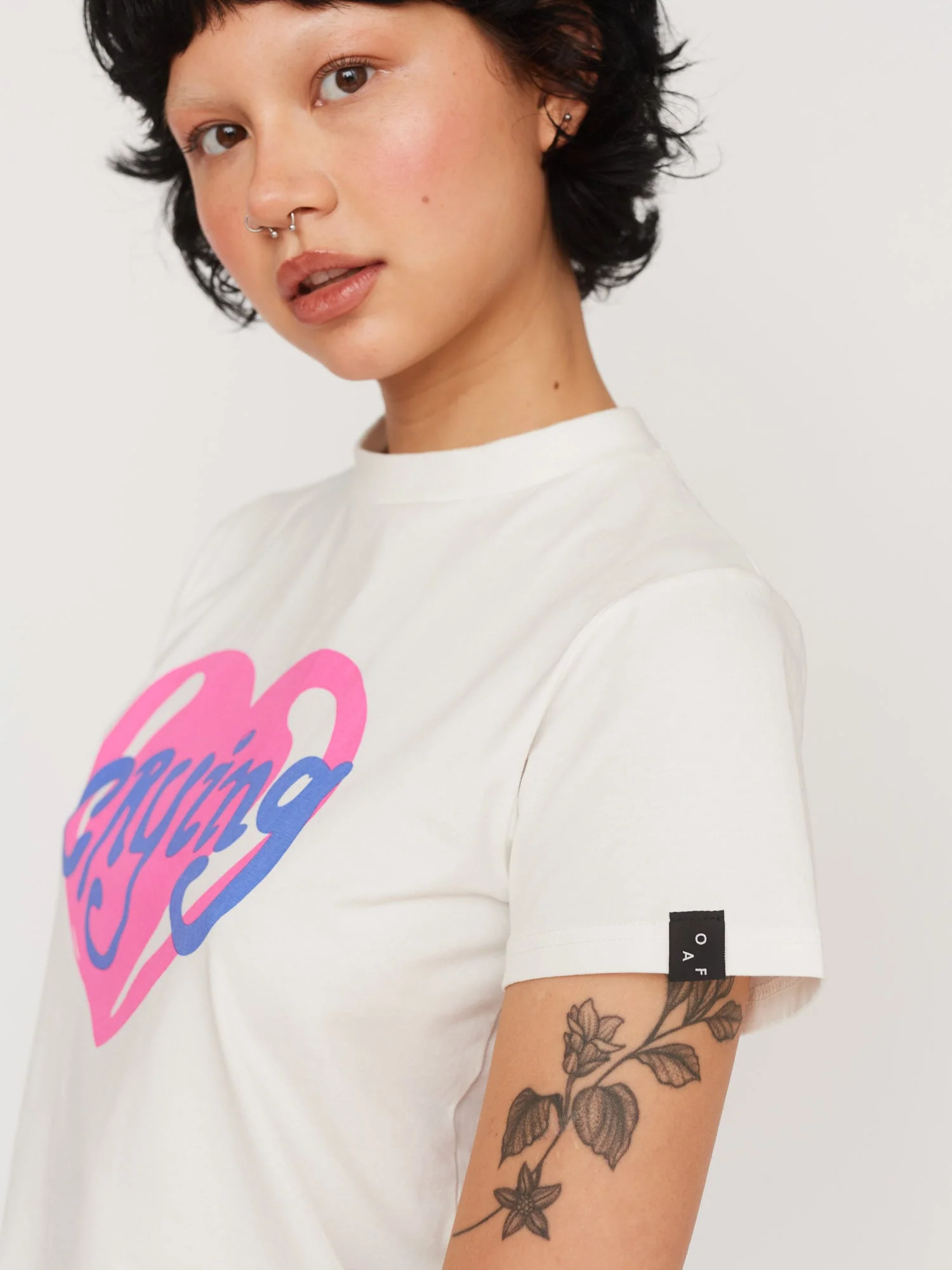 Crying Fitted Tee - Image 5